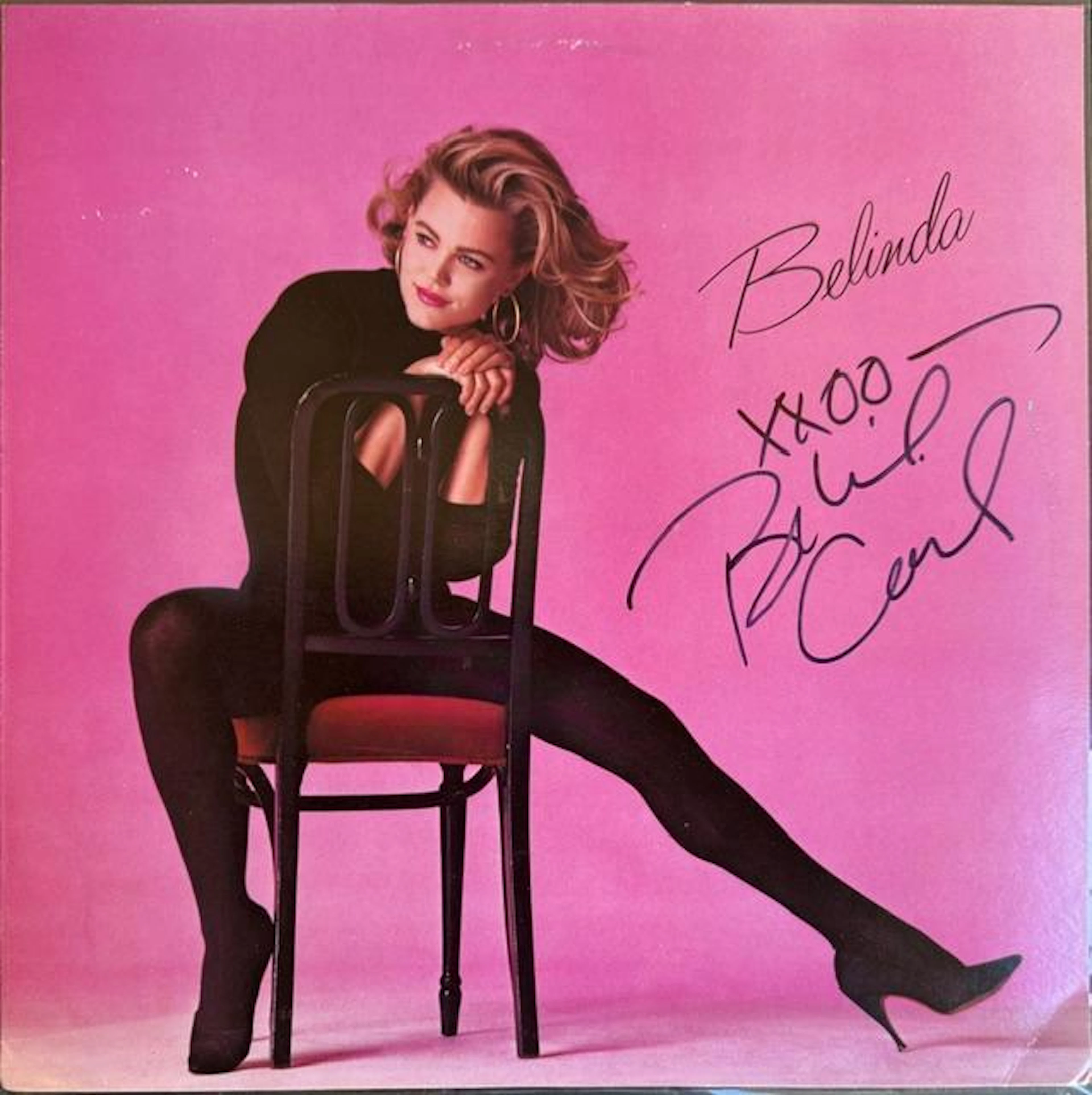 The Go-Go's: Belinda Carlisle Signed "S/T" Album (Third Party Guaranteed)