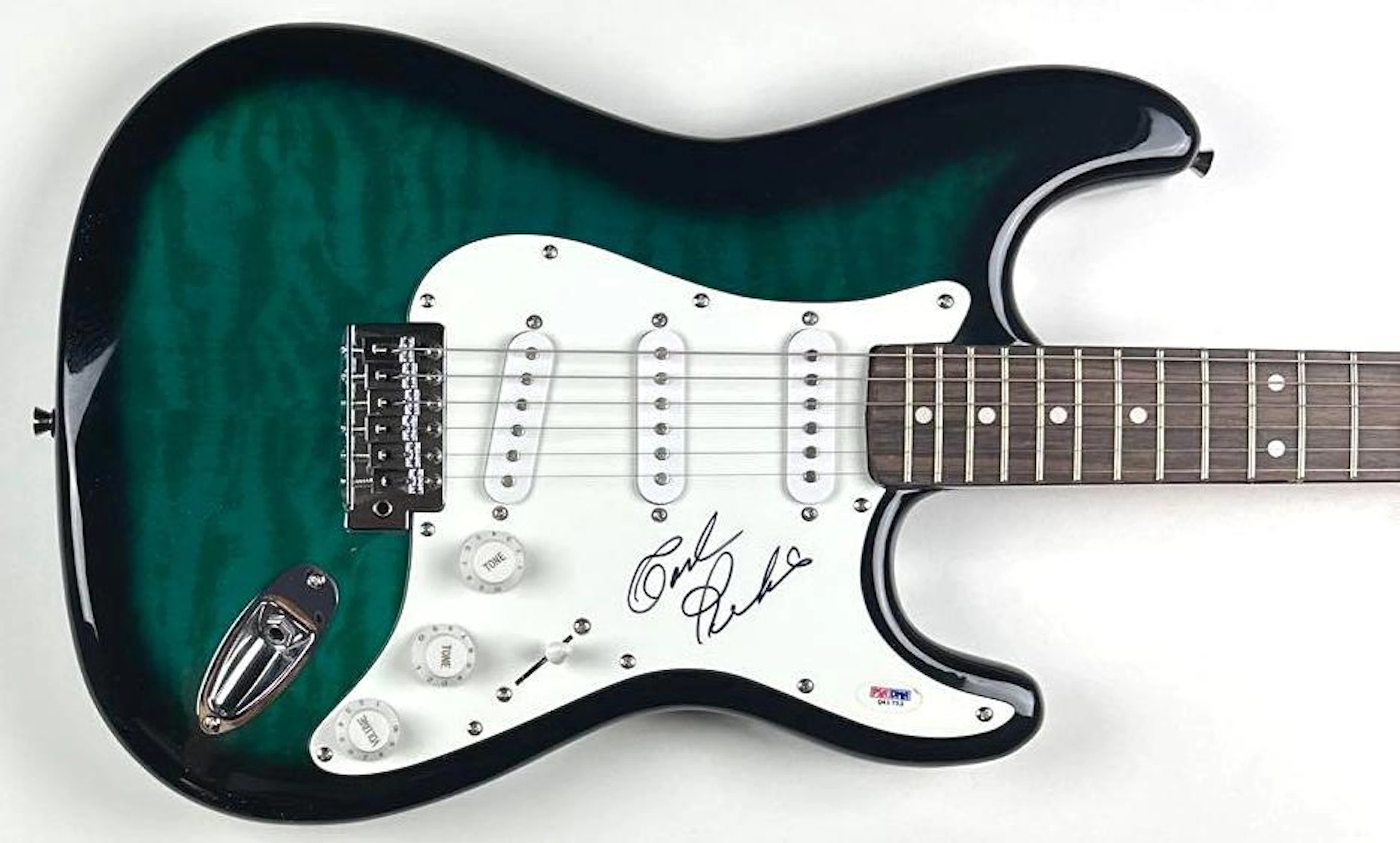 Carl Perkins Signed Stratocaster-Style Guitar (PSA/DNA Authentication)