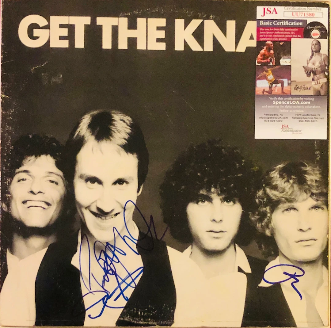 The Knack Group Signed "Get the Knack" Album (3 Sigs) (JSA Authentication)