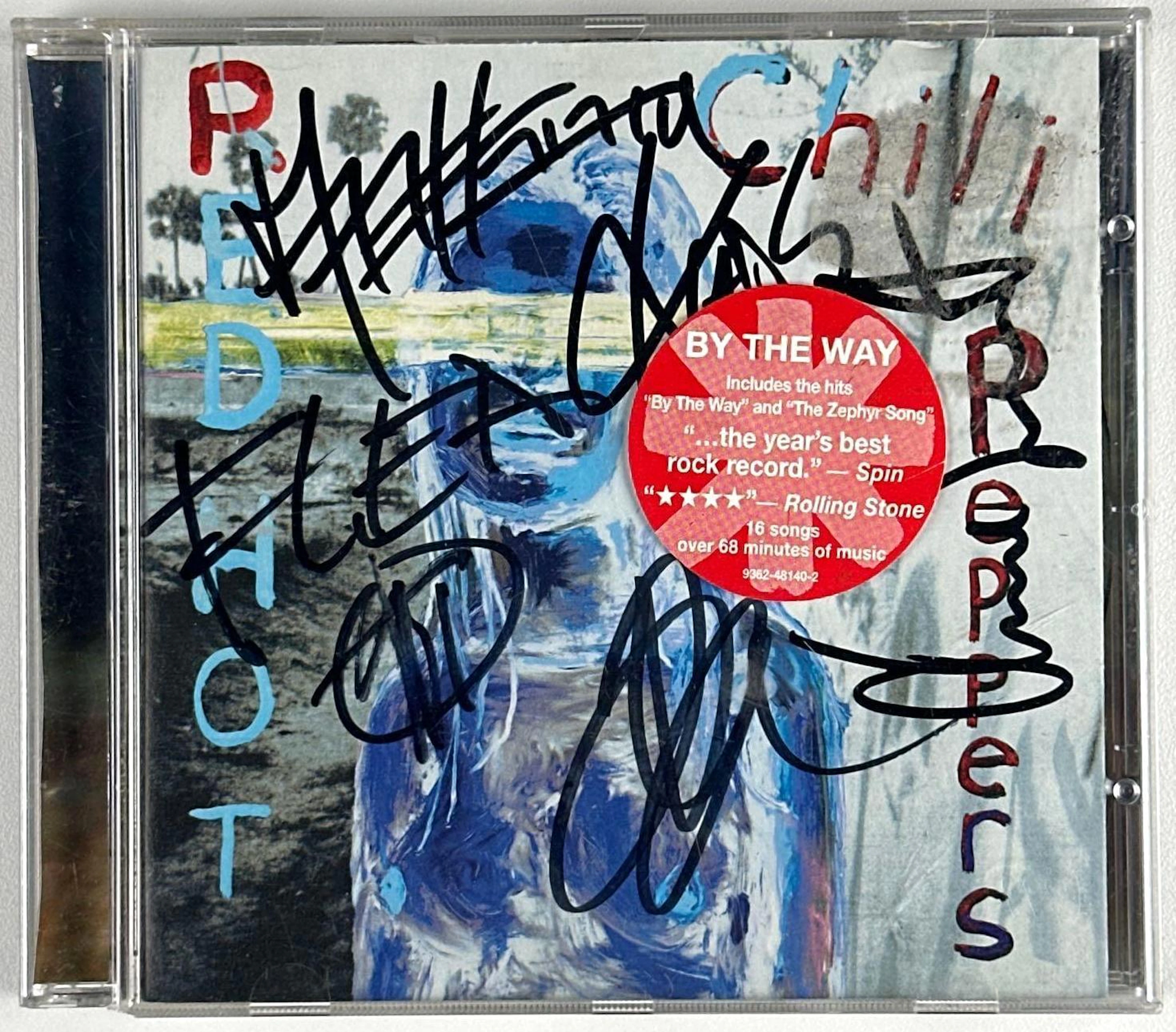 Red Hot Chili Peppers Fully Group Signed "By the Way" CD (5 Sigs) (Third Party)