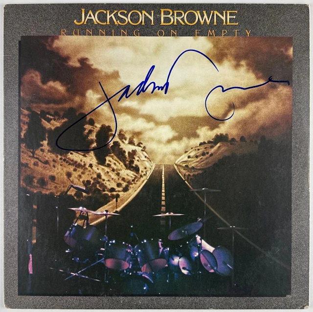 Jackson Brown Signed "Running On Empty" Album (Third Party Guaranteed)