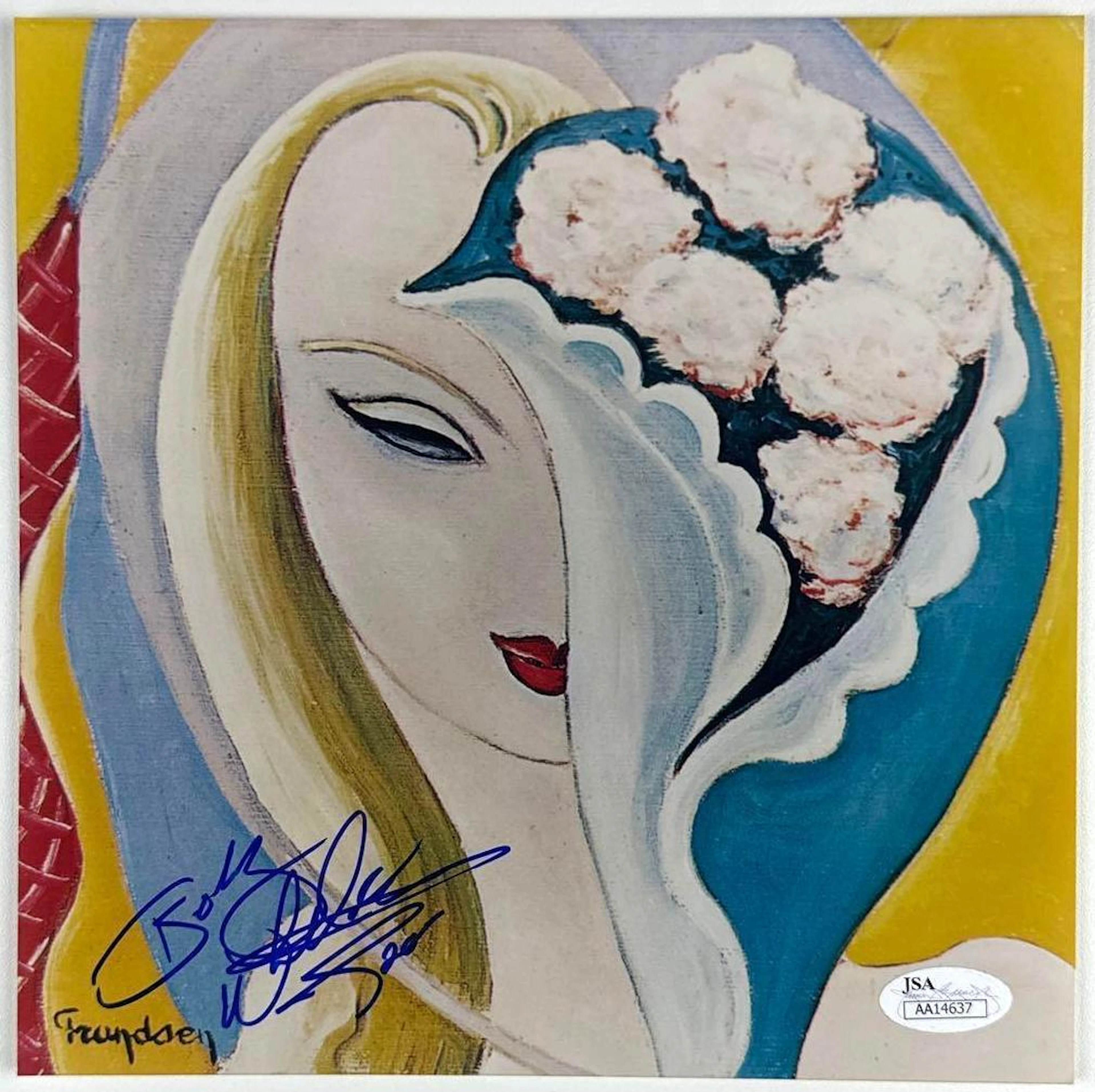 Eric Clapton: Bobby Whitlock Signed "Layla & Other Assorted Love Songs"