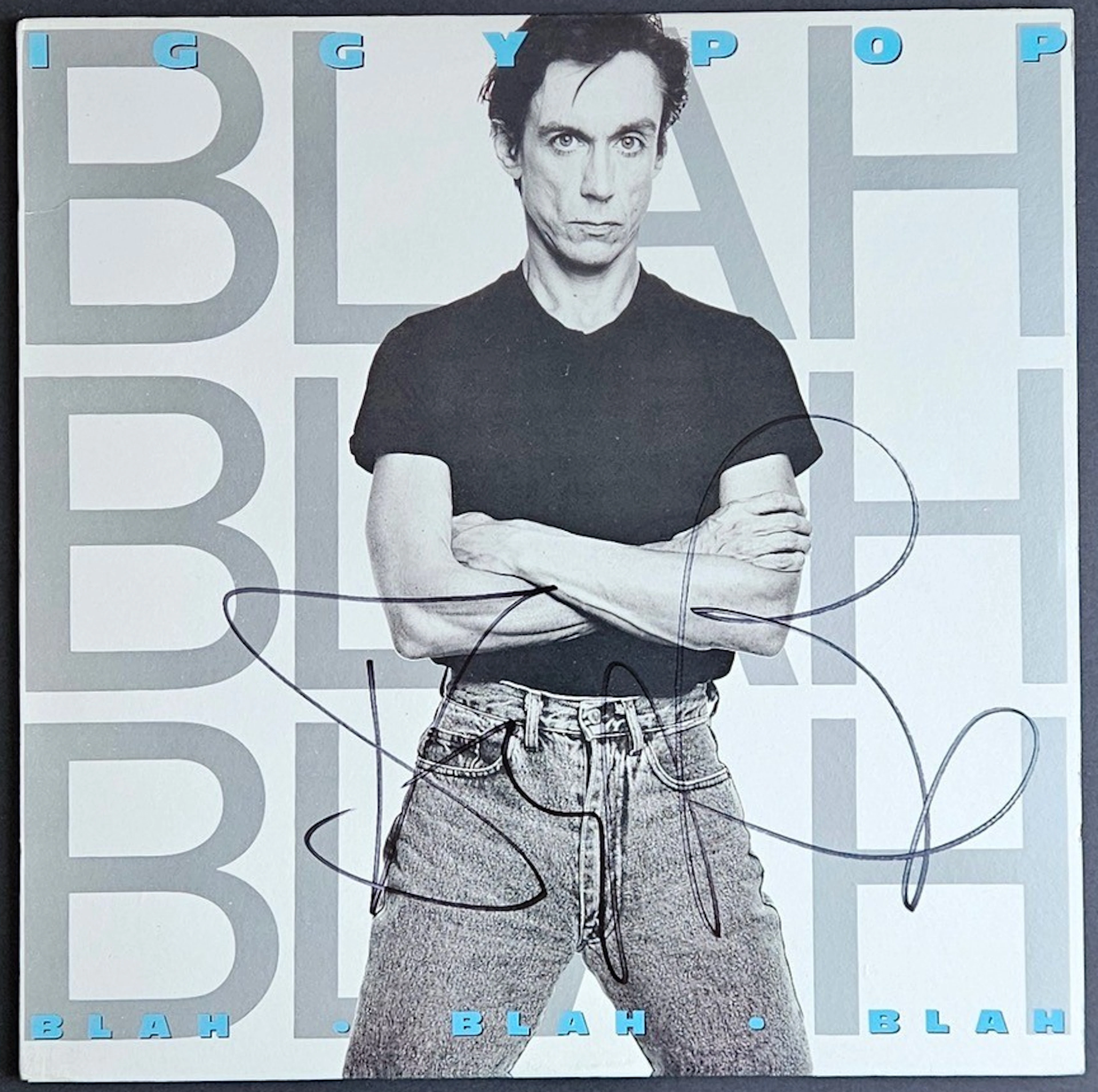 Iggy Pop Signed “Blah Blah Blah” Album (Third Party Guaranteed)