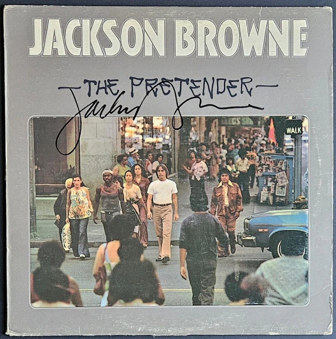 Jackson Browne Signed “The Pretender” Album (Third Party Guaranteed)