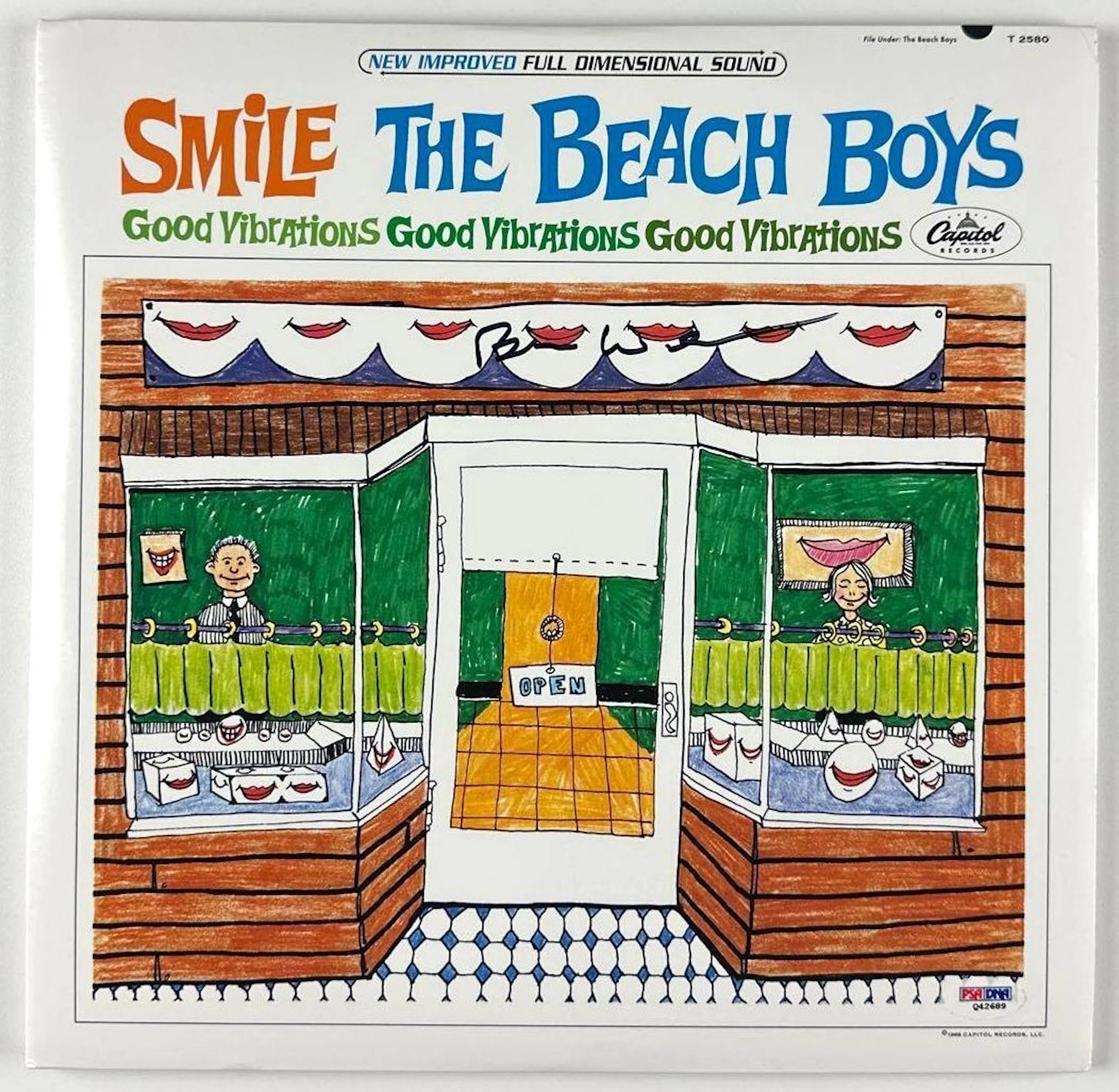 Beach Boys: Brian Wilson Signed "The Smile Sessions" Compilation Album