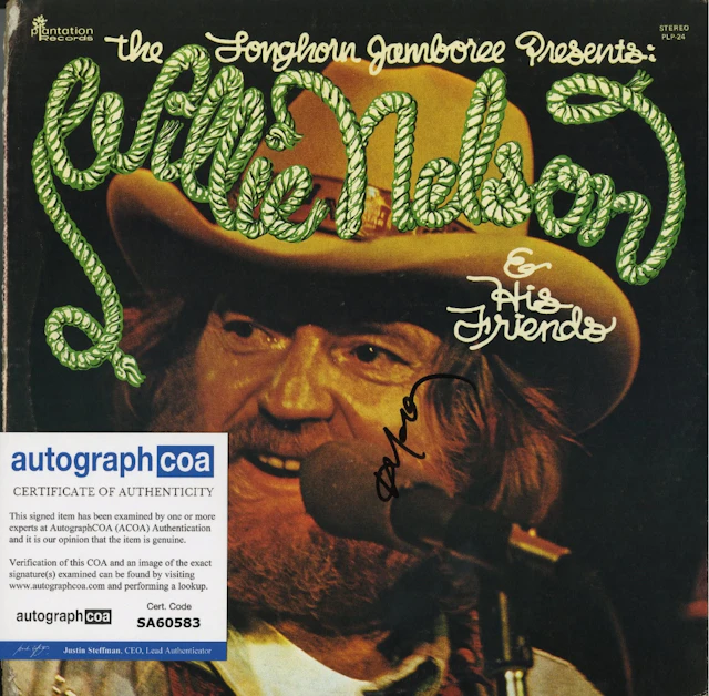 Willie Nelson Signed "The Longhorn Jamboree Presents Willie Nelson