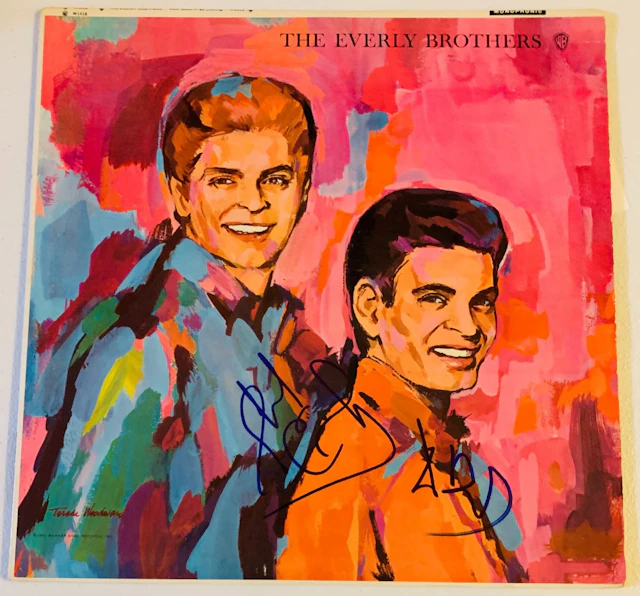 The Everly Brothers Fully Group Signed "Both Sides of an Evening"
