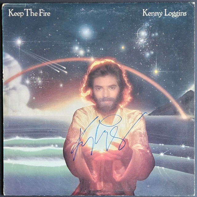 Kenny Loggins Signed “Keep the Fire” Album (Third Party Guaranteed)