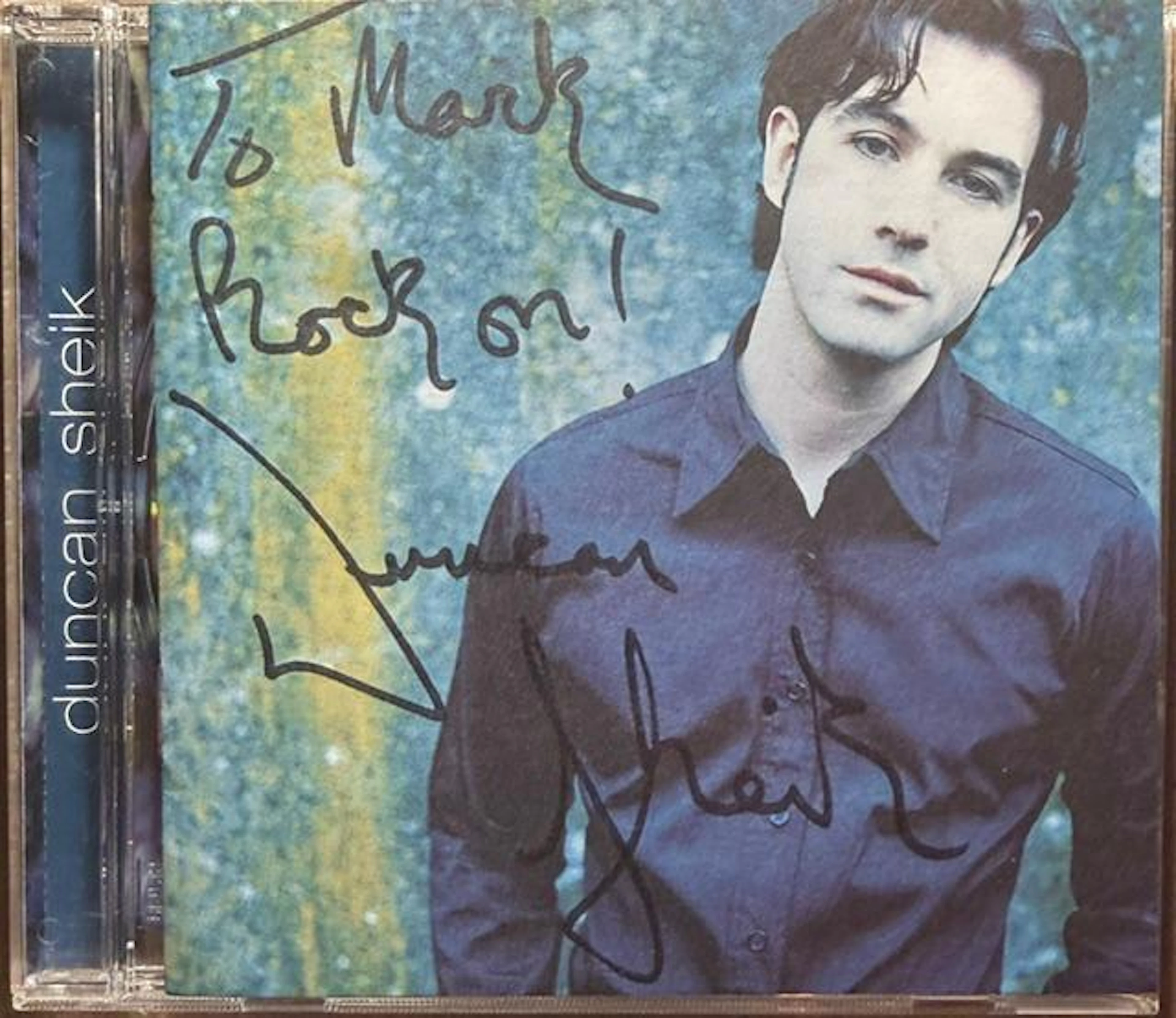 Duncan Sheik Signed "S/T" CD (Third Party Guaranteed)