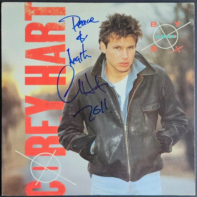 Corey Hart Signed “Boy in the Box” Album (Third Party)