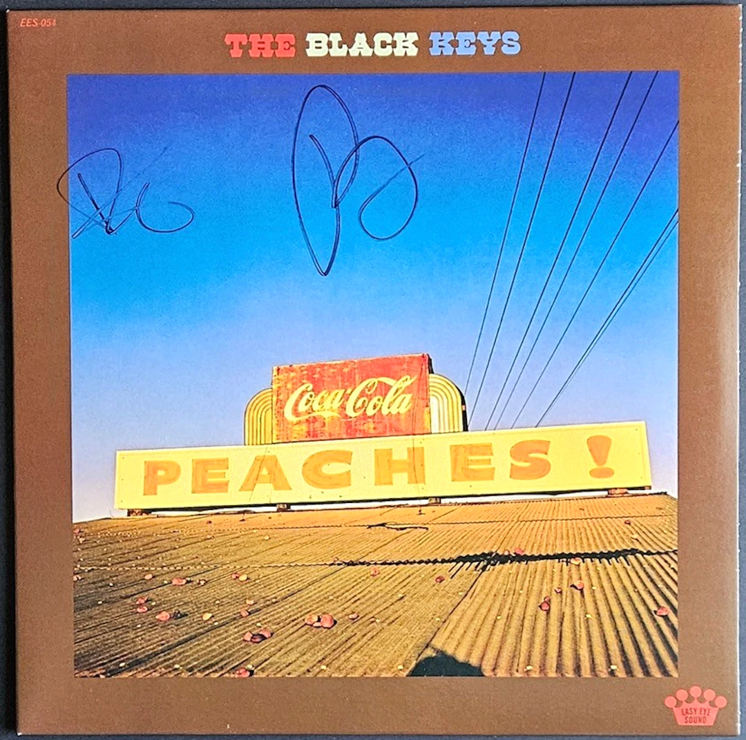 The Black Keys Fully Group Signed "Peaches!" Album (2 Sigs) (Third Party)
