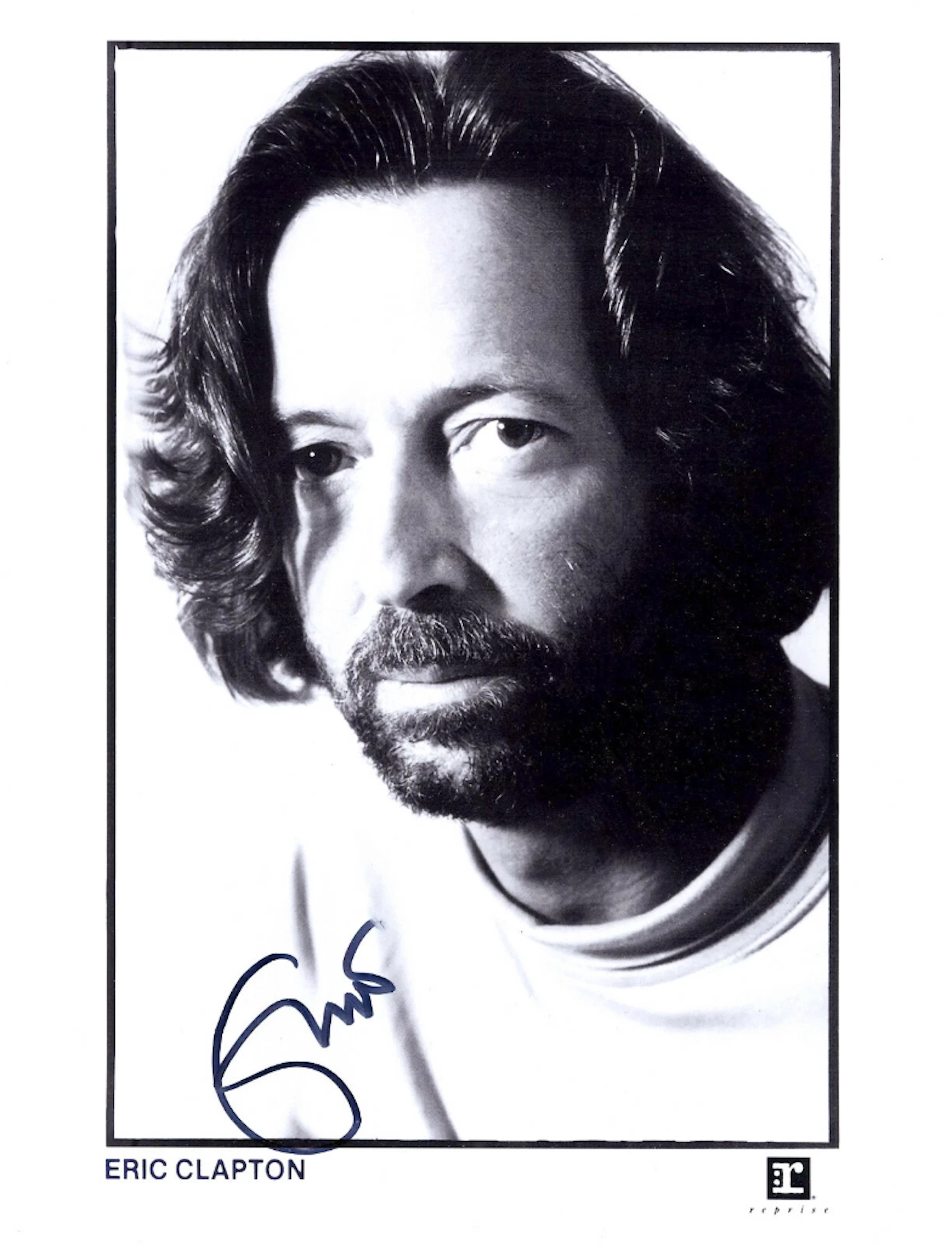 Eric Clapton Signed 10" x 8" Press Photo (ACOA Authentication)