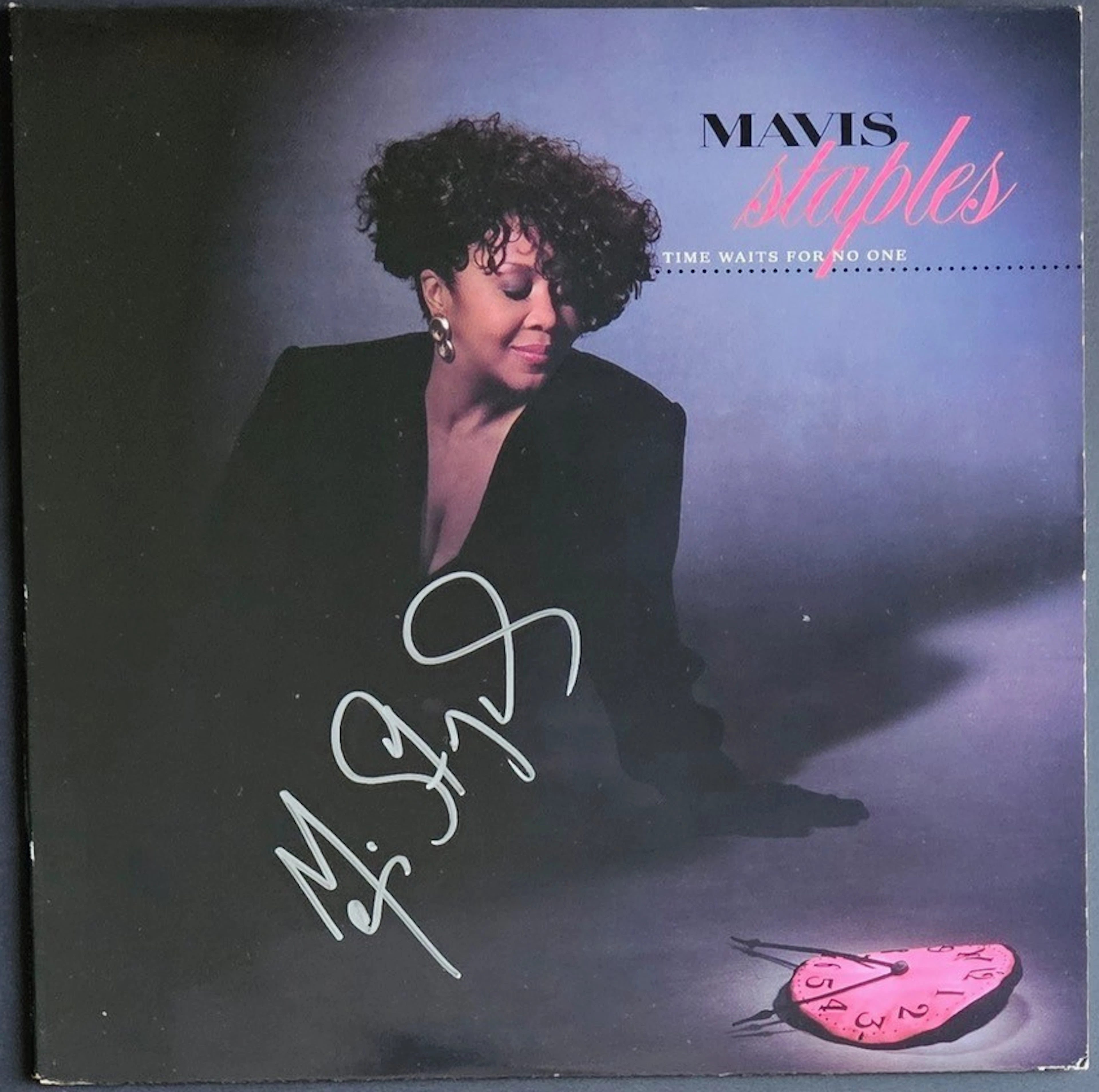 Mavis Staples Signed “Time Waits for No One” Album (Third Party Guaranteed)
