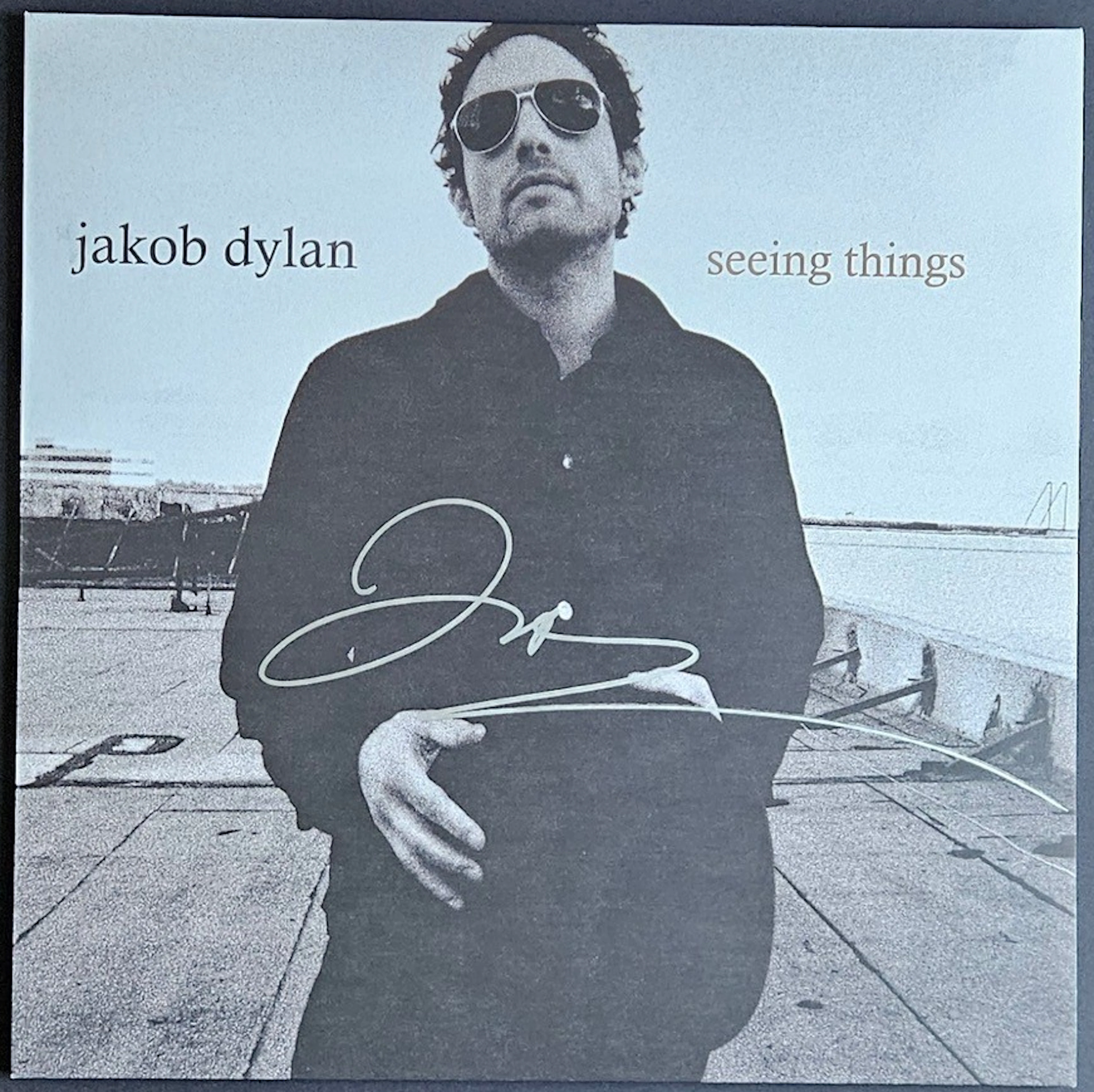 Jakob Dylan Signed "Seeing Things" Album (Third Party Guaranteed)