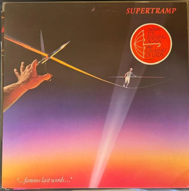 Supertramp Fully Group Signed "...Famous Last Words..." Album (5 Sigs)