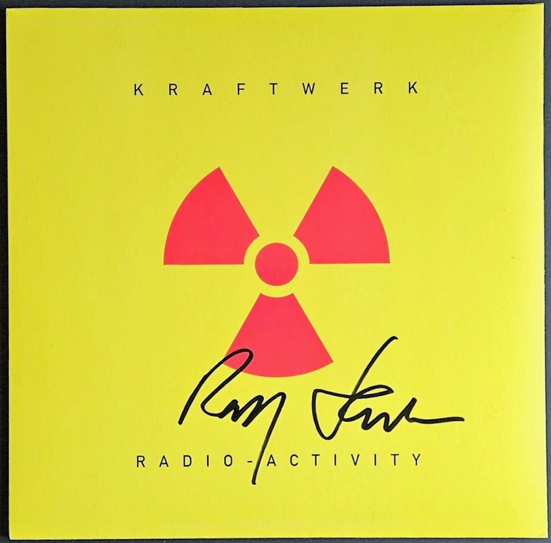 Kraftwerk: Ralf Hutter Signed “Radioactivity” Album (Third Party Guaranteed)