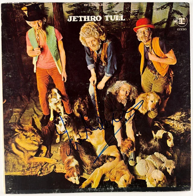 Jethro Tull: Ian Anderson Signed “This Was” Album (Beckett Authentication)