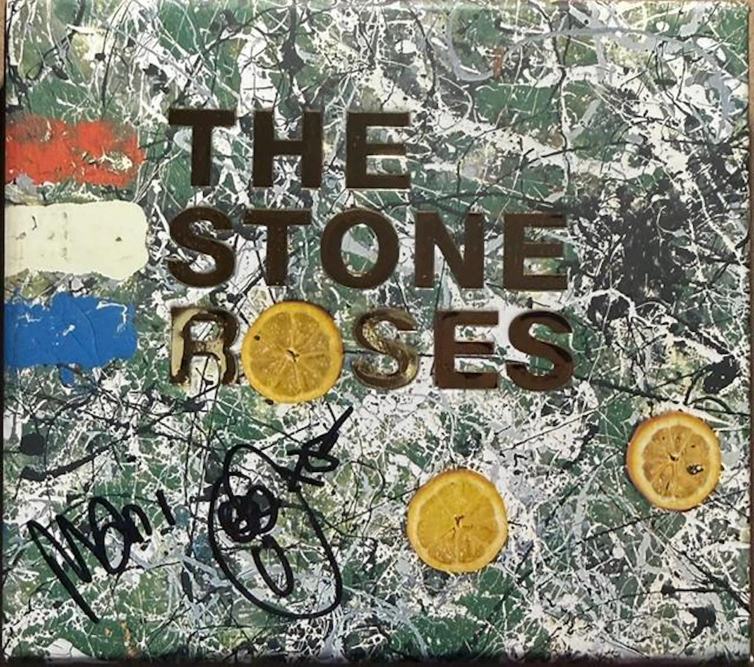 The Stone Roses: Mani Manfield Signed "S/T" CD Box Set (Third Party Guaranteed)