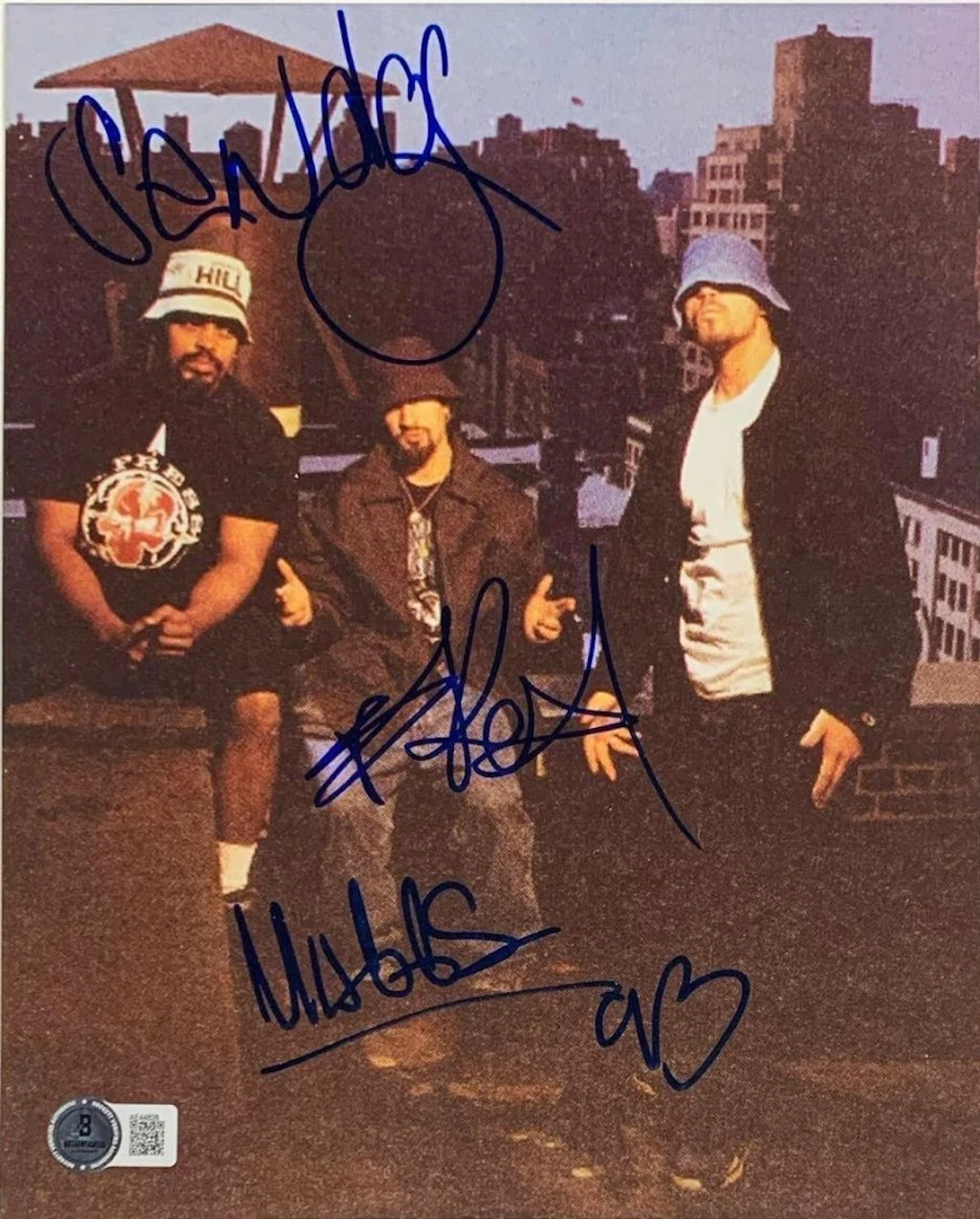 Cypress Hill Group Signed 10" x 8" Photo (3 Sigs) (Beckett Authentication)