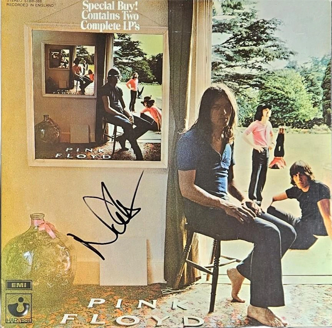 Pink Floyd: Nick Mason Signed "Ummagumma" Album (Third Party Guaranteed)
