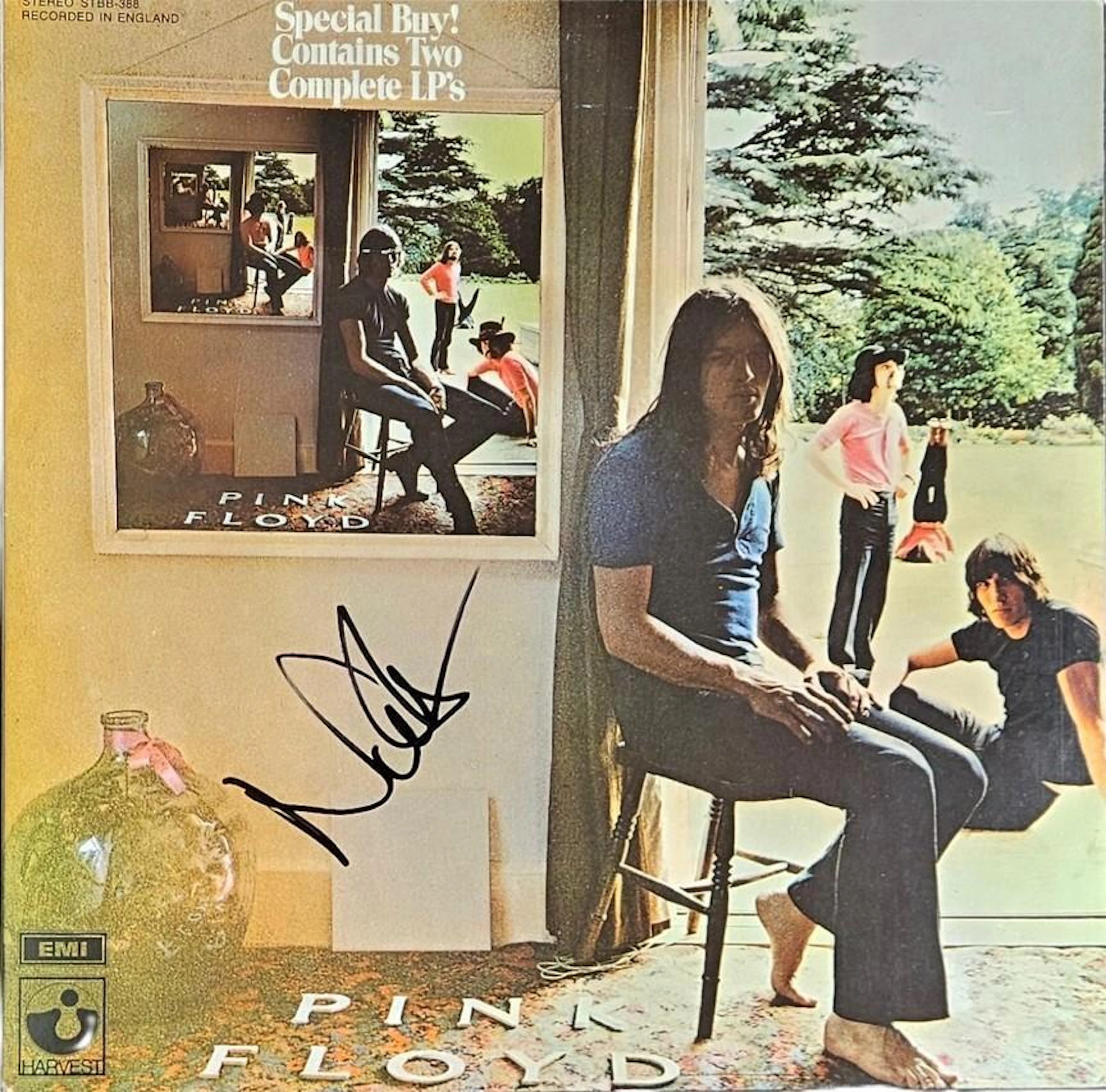 Pink Floyd: Nick Mason Signed "Ummagumma" Album (Third Party Guaranteed)