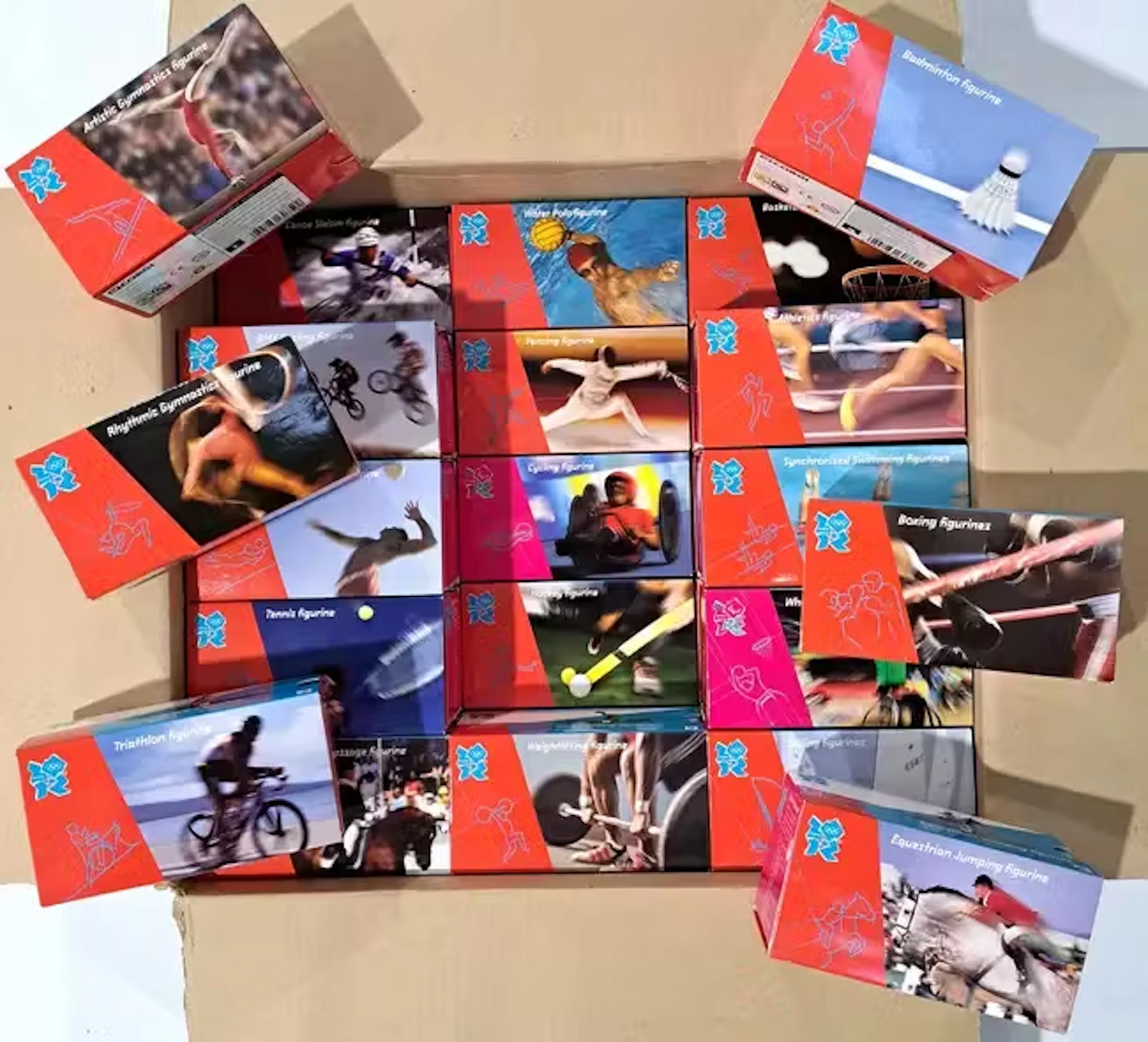 Olympics Memorabilia, Corgi (Hornby Products) a boxed set of x30 Commemorative
