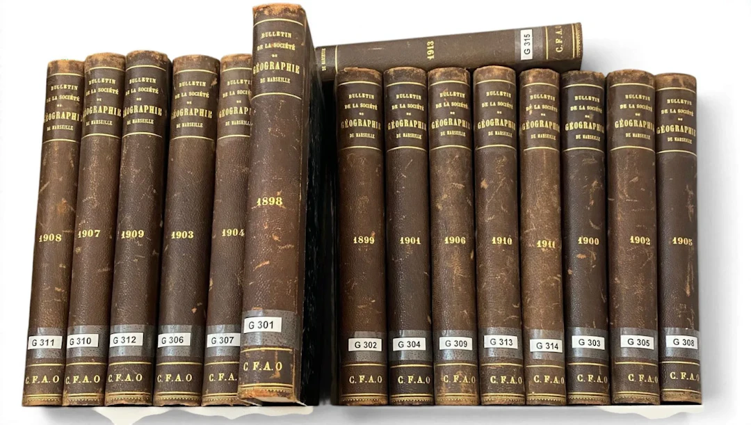◊ [Journal] Bulletins of the Marseille Geographical Society - Lot 36