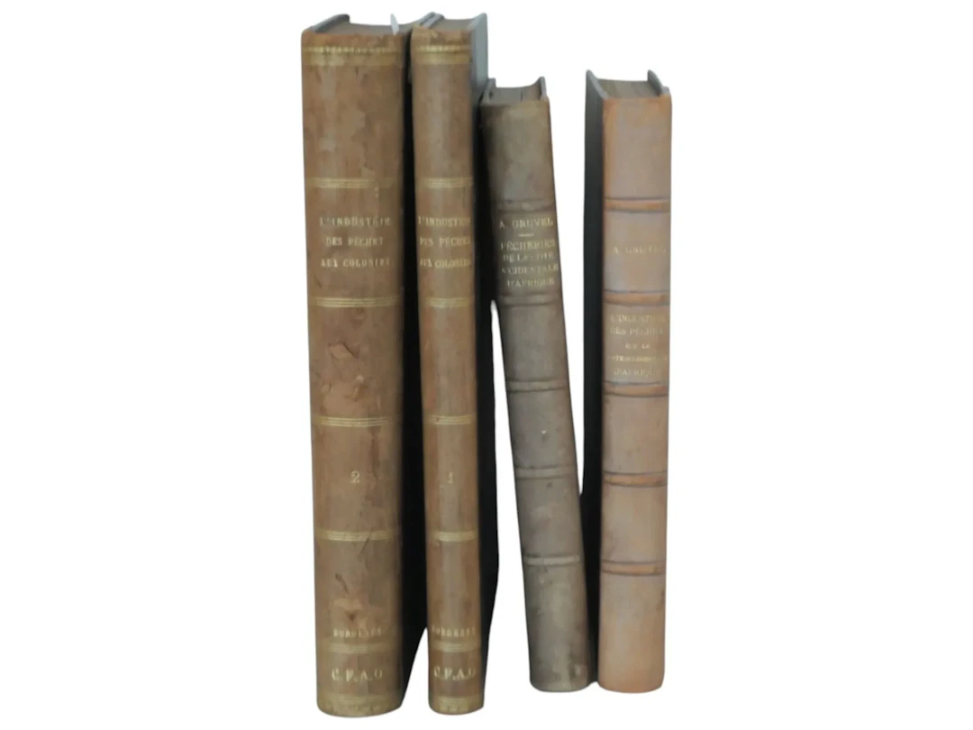 ◊ [Fisheries] 4 bound volumes: - Lot 28