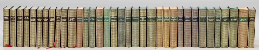 * A 35-volume set from the La Pléiade collection, including - Lot 5