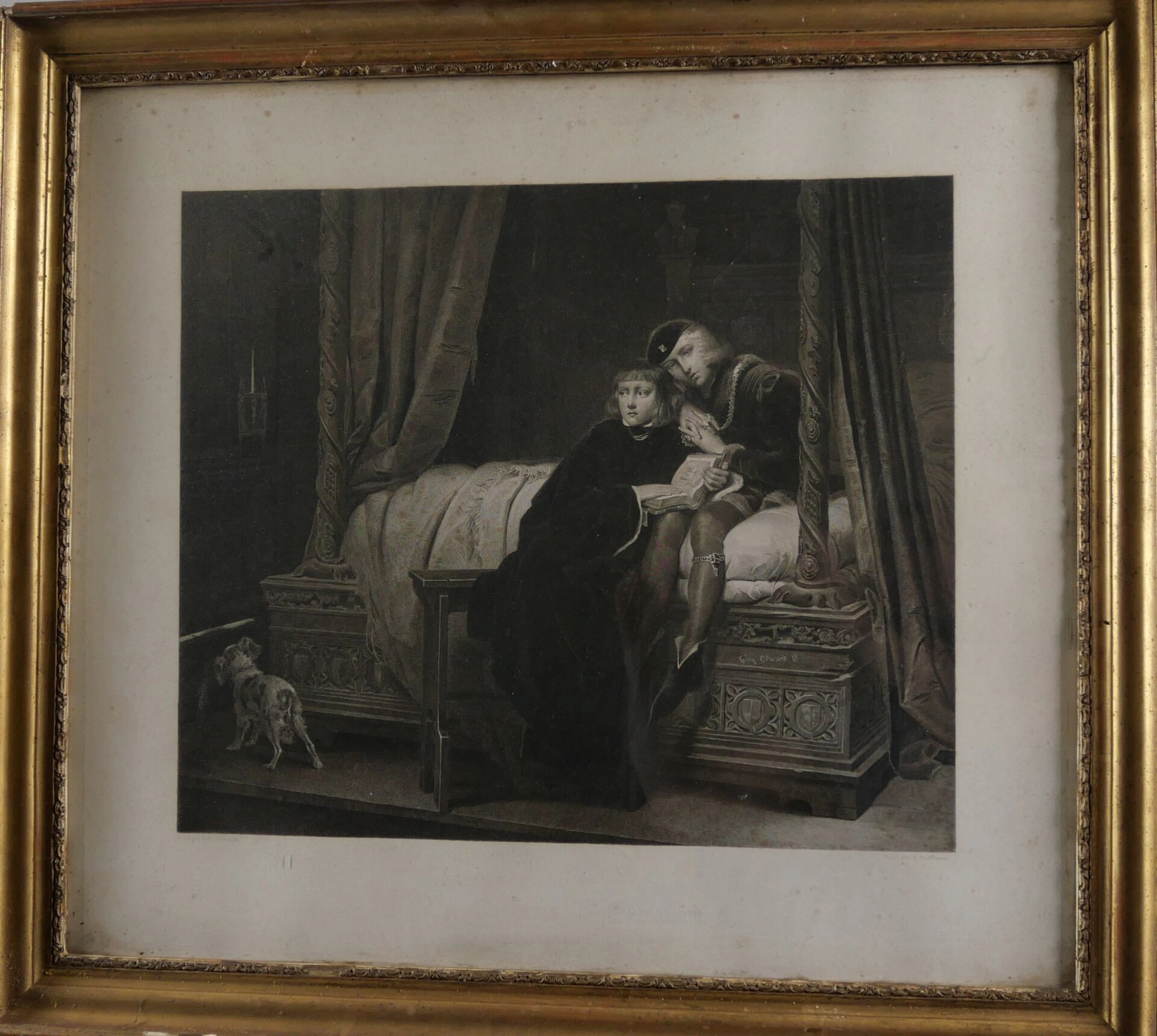 Set of 3 19th-century engravings: - Lot 101