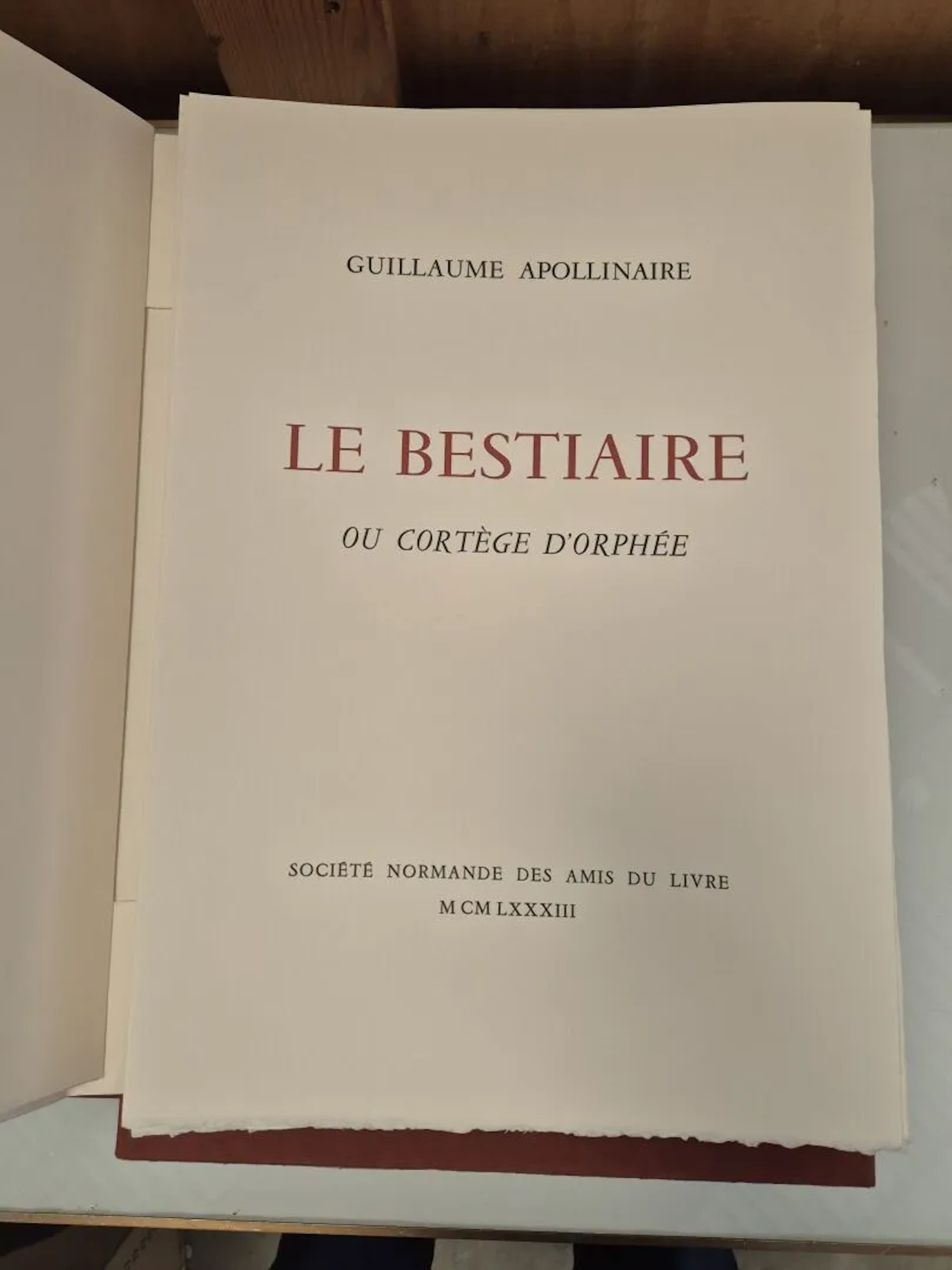 [SASSINOT] Guillaume APOLLINAIRE. - Lot 23