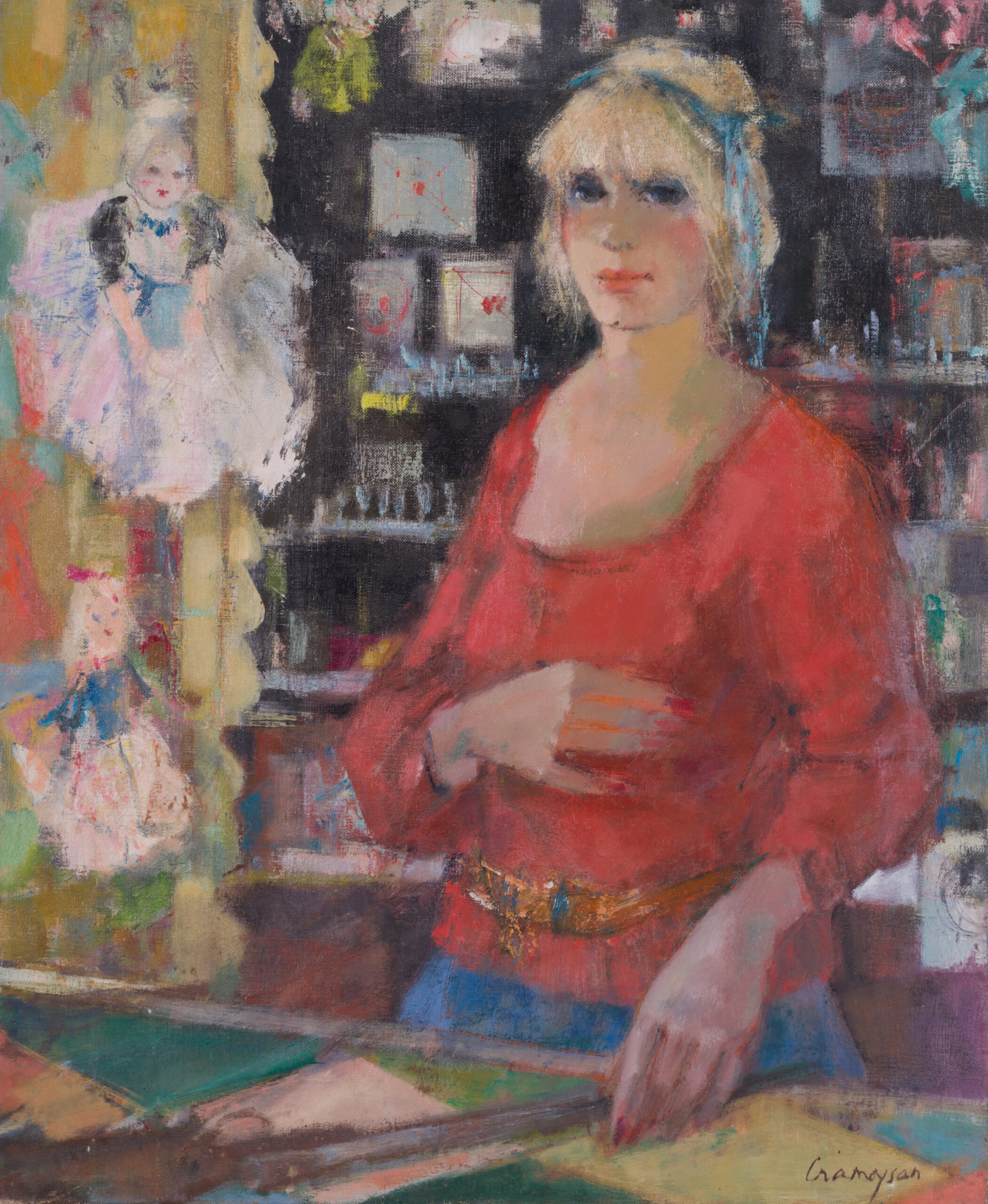 Marcel Cramoysan (1915-2007) - Le Tir forain (The Fairground Shooting