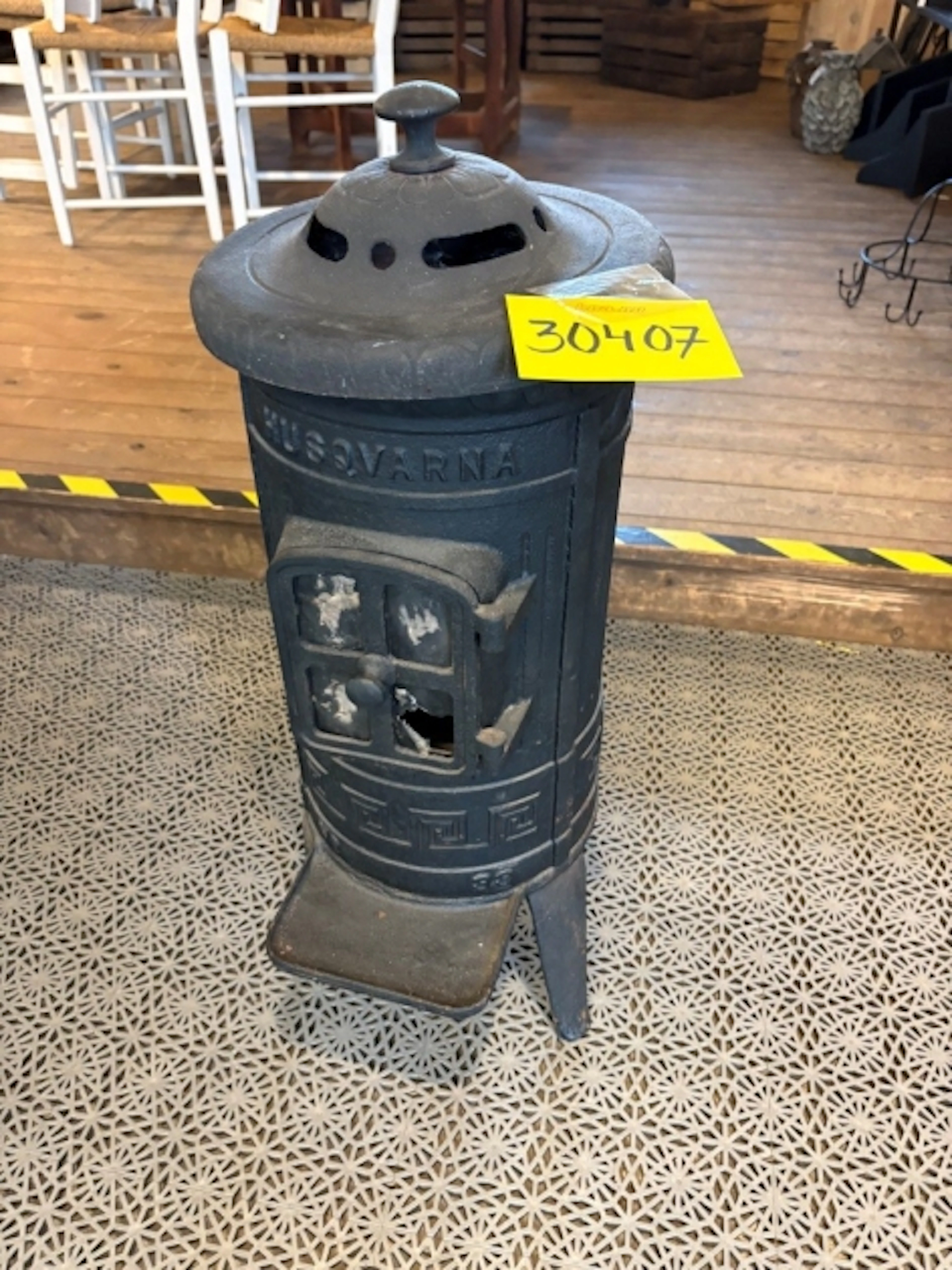 KAMIN HUSQVARNA 33 REP.OBJEKT/SKYLTNING