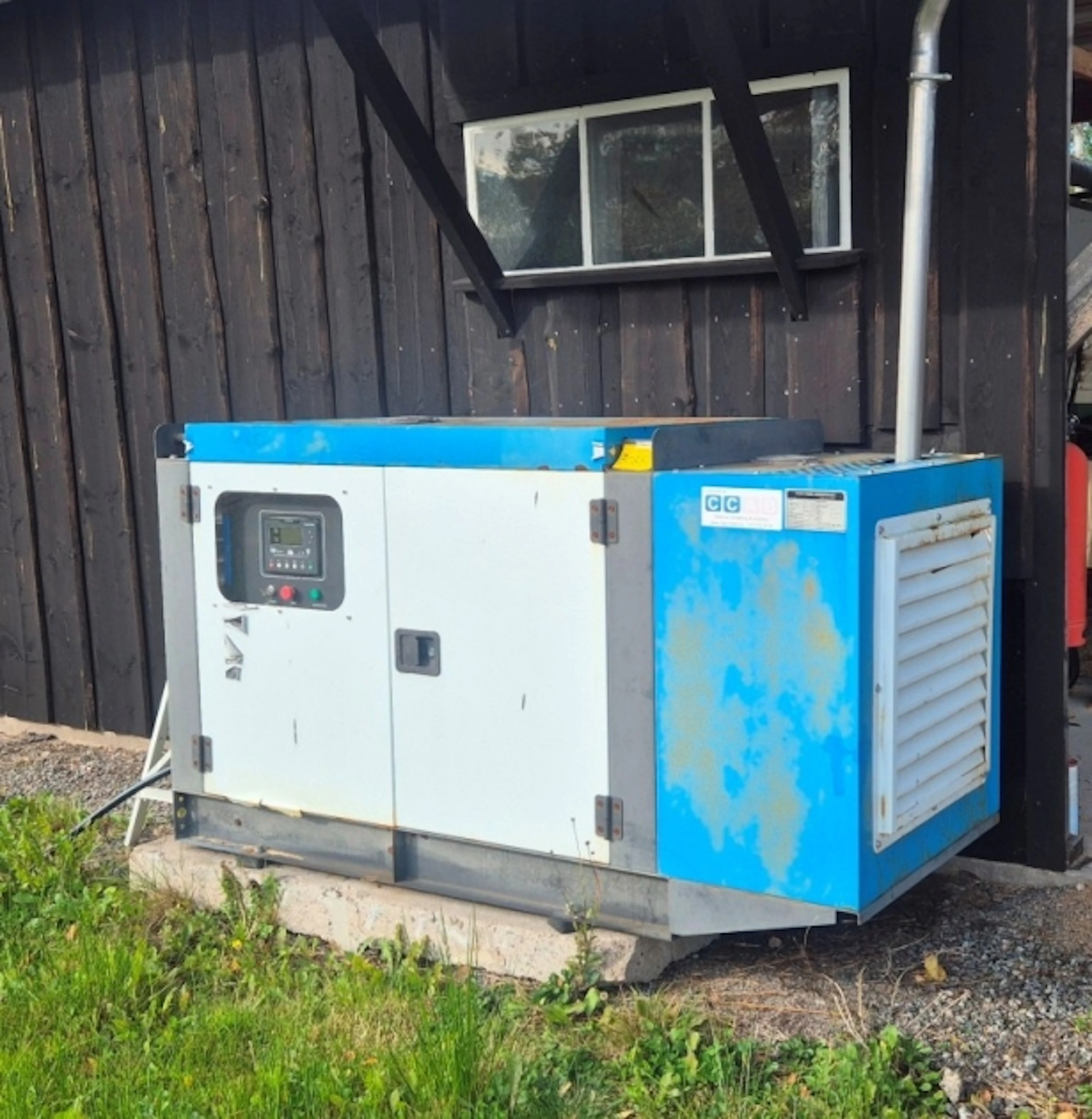 DIESELGENERATOR KAWAKENKI KK-70