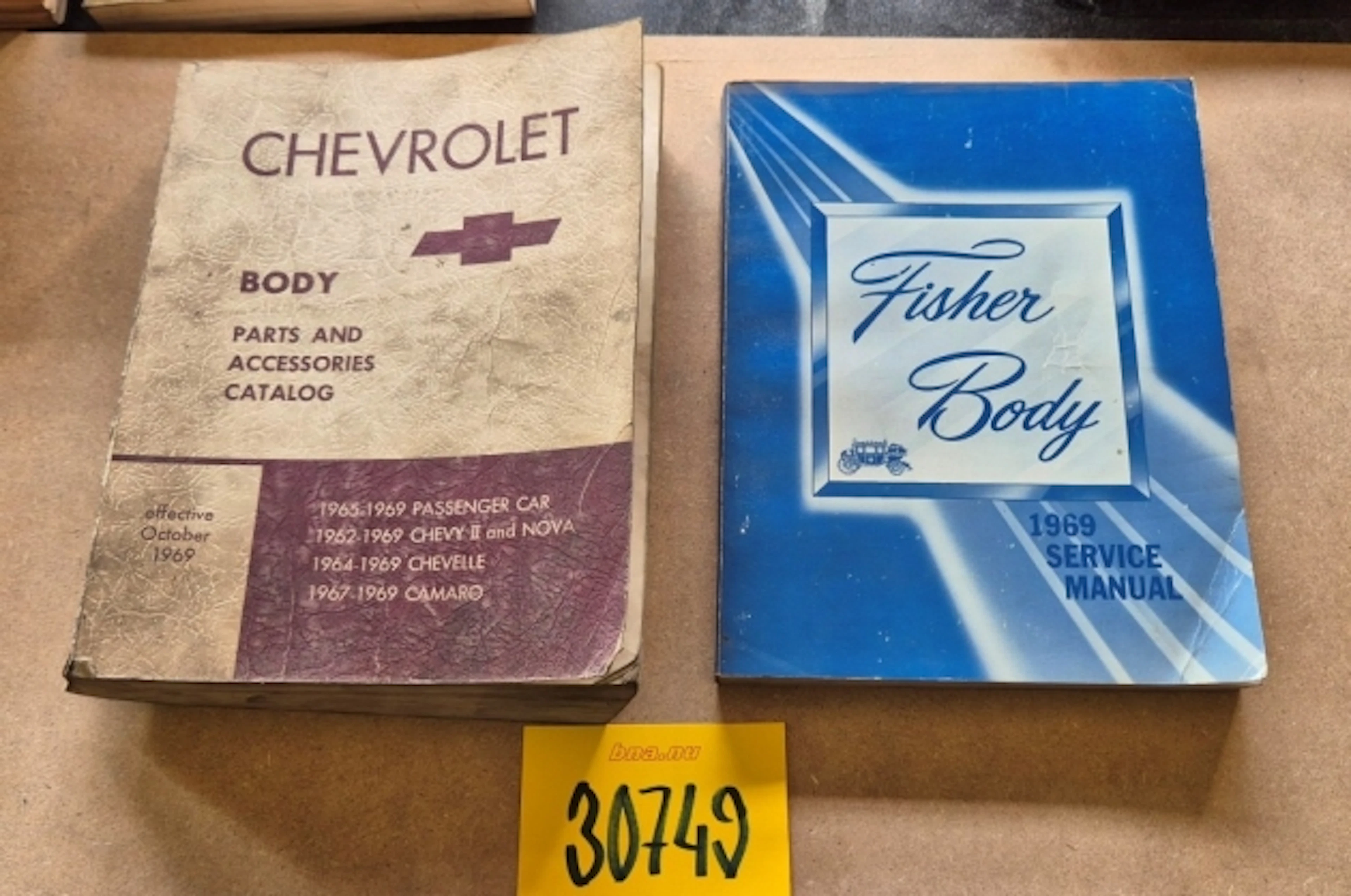 SERVICEMANUAL + RESERVDELSKATALOG CHEVROLET