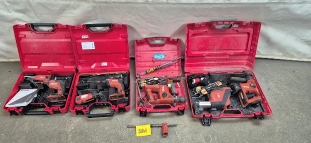 4ST BATTERIMASKINER HILTI