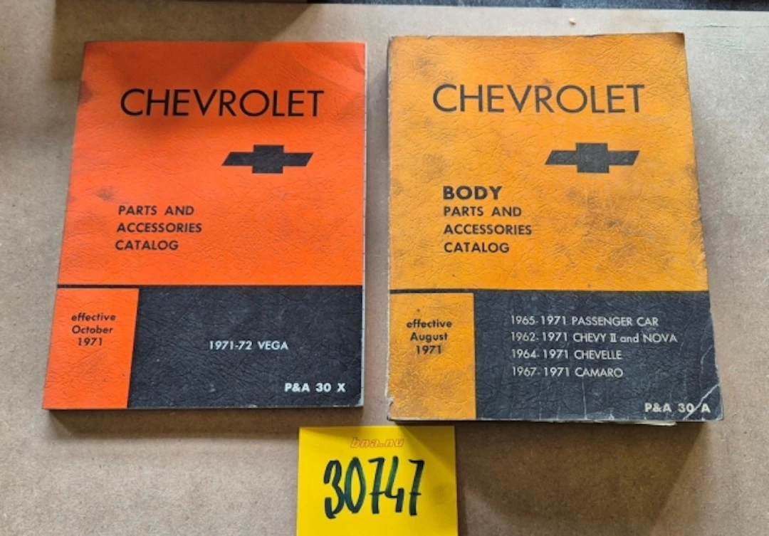 2ST RESERVDELSKATALOGER CHEVROLET