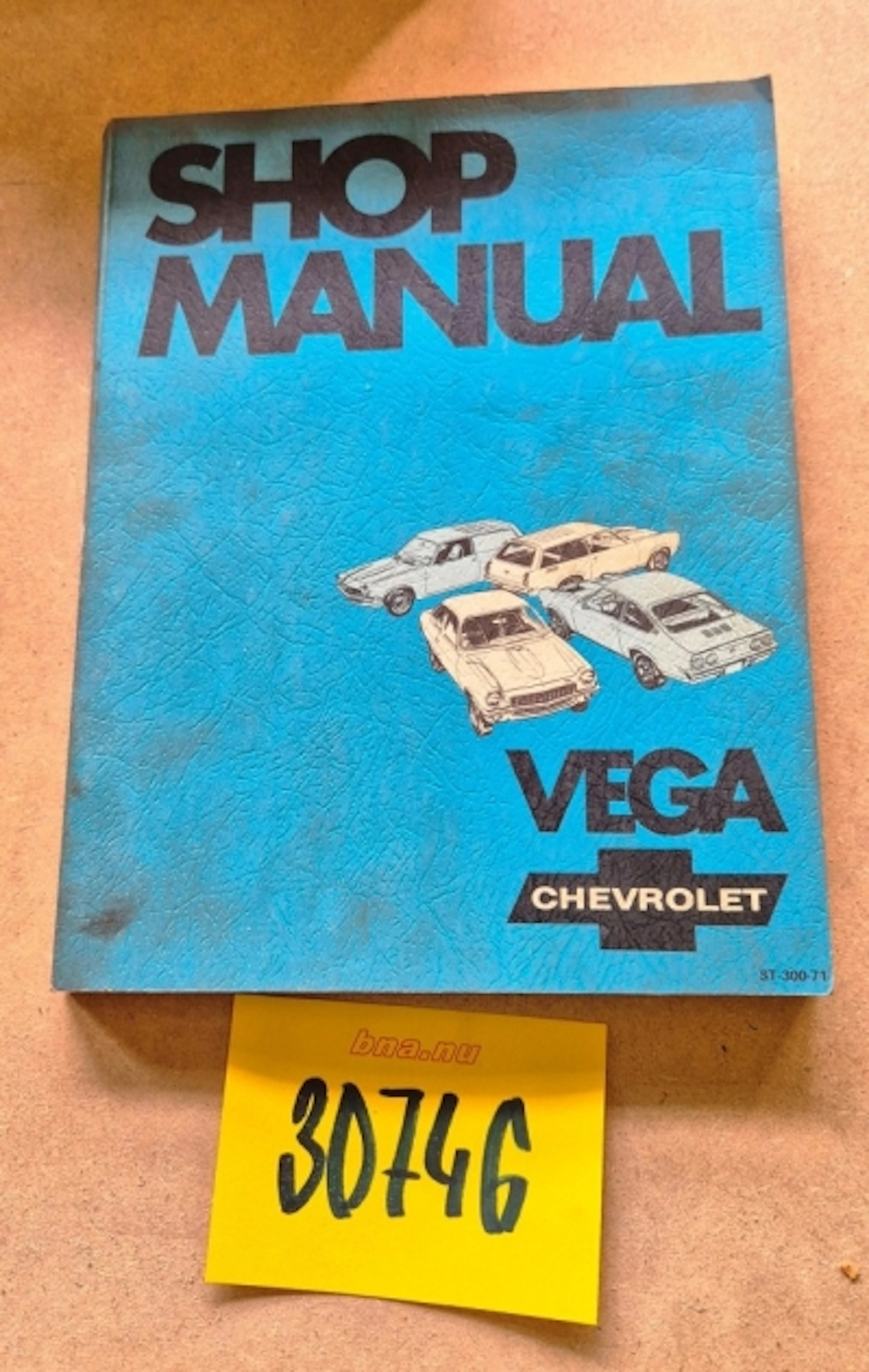 VERKSTADSHANDBOK CHEVROLET VEGA