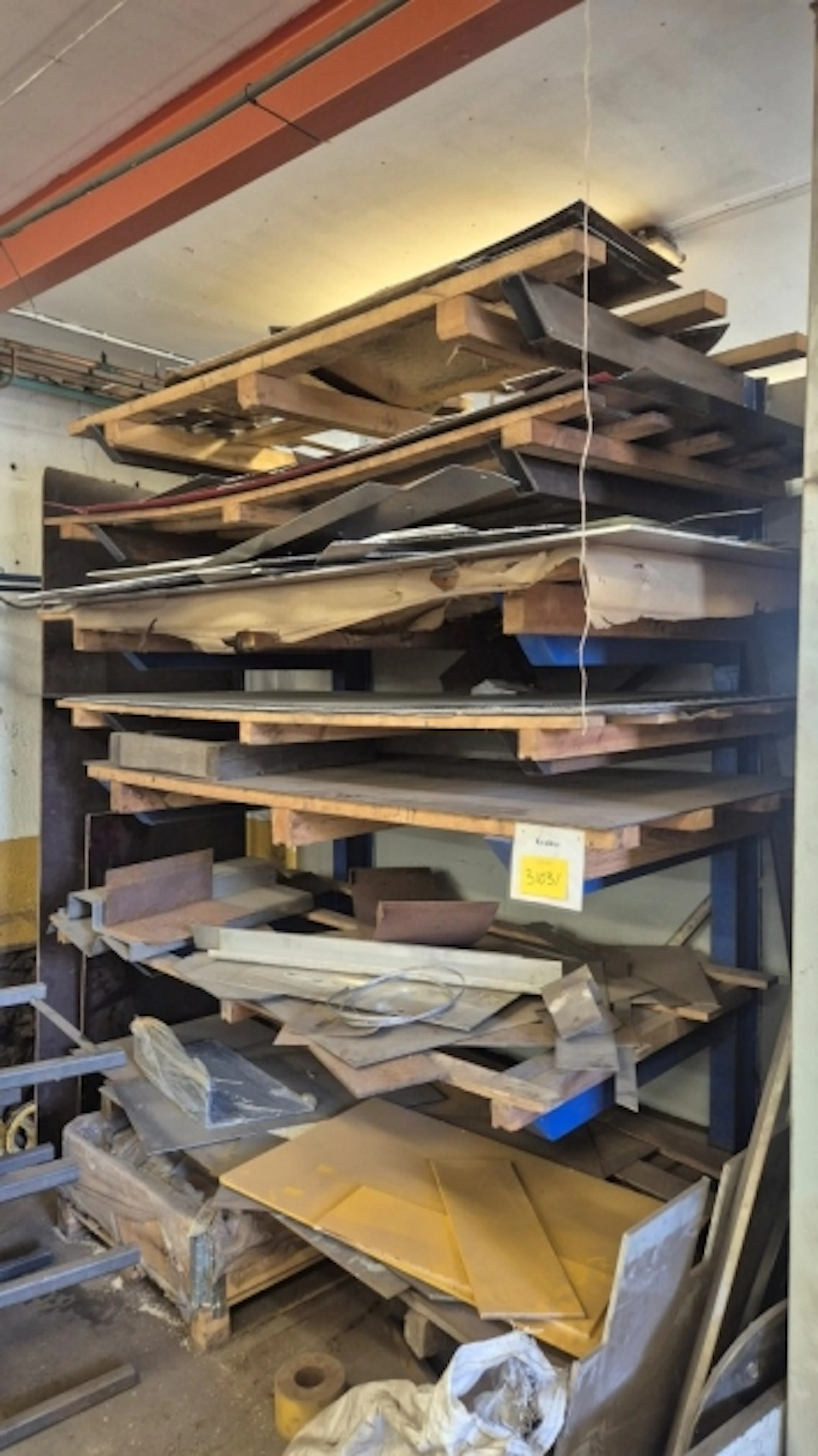 MATERIALSTÄLL INKL PLÅT
