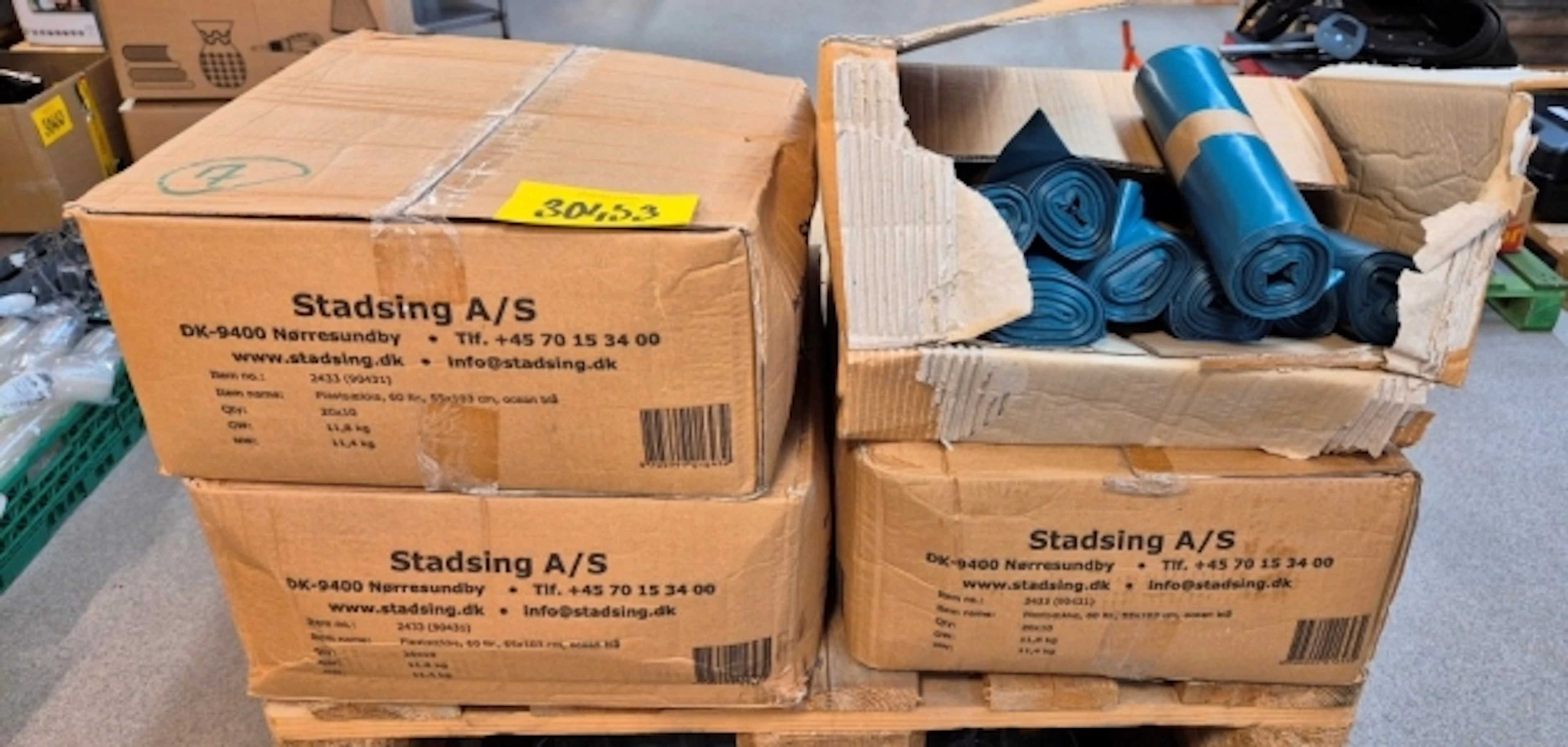 PLASTPÅSAR 60L CA 69RULLAR