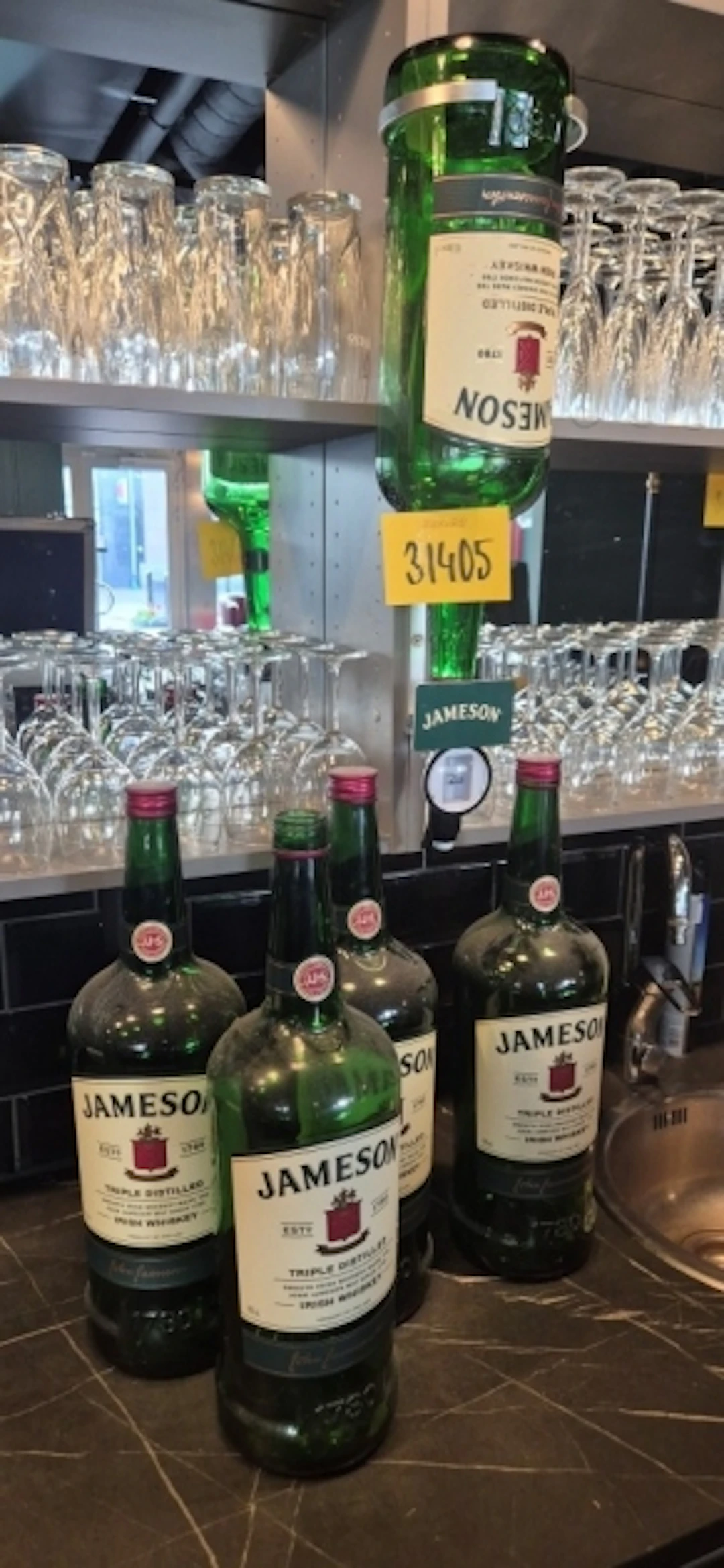 JAMESONFLASKOR + DOSERARE