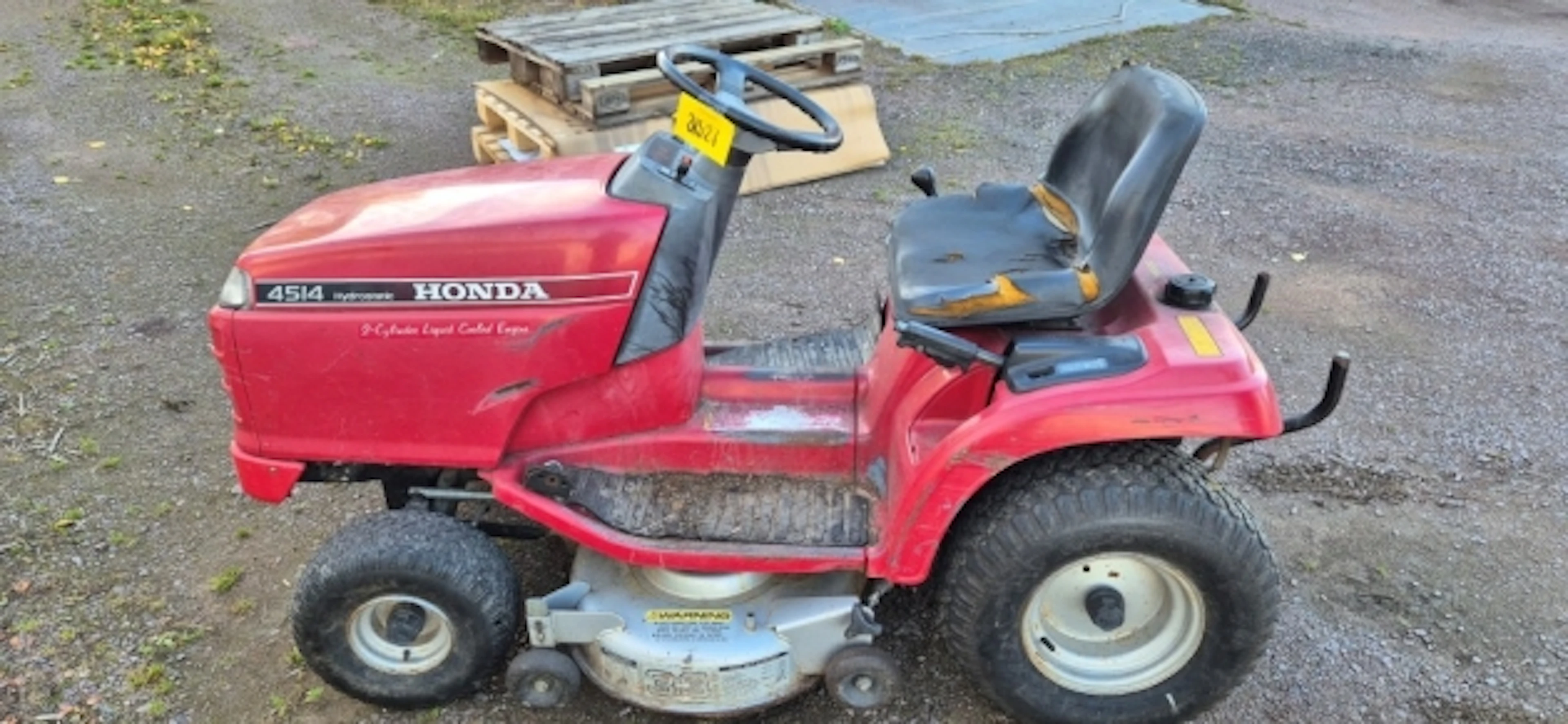 ÅKGRÄSKLIPPARE HONDA HYDROSTATIC 4514 - REP.OBJEKT