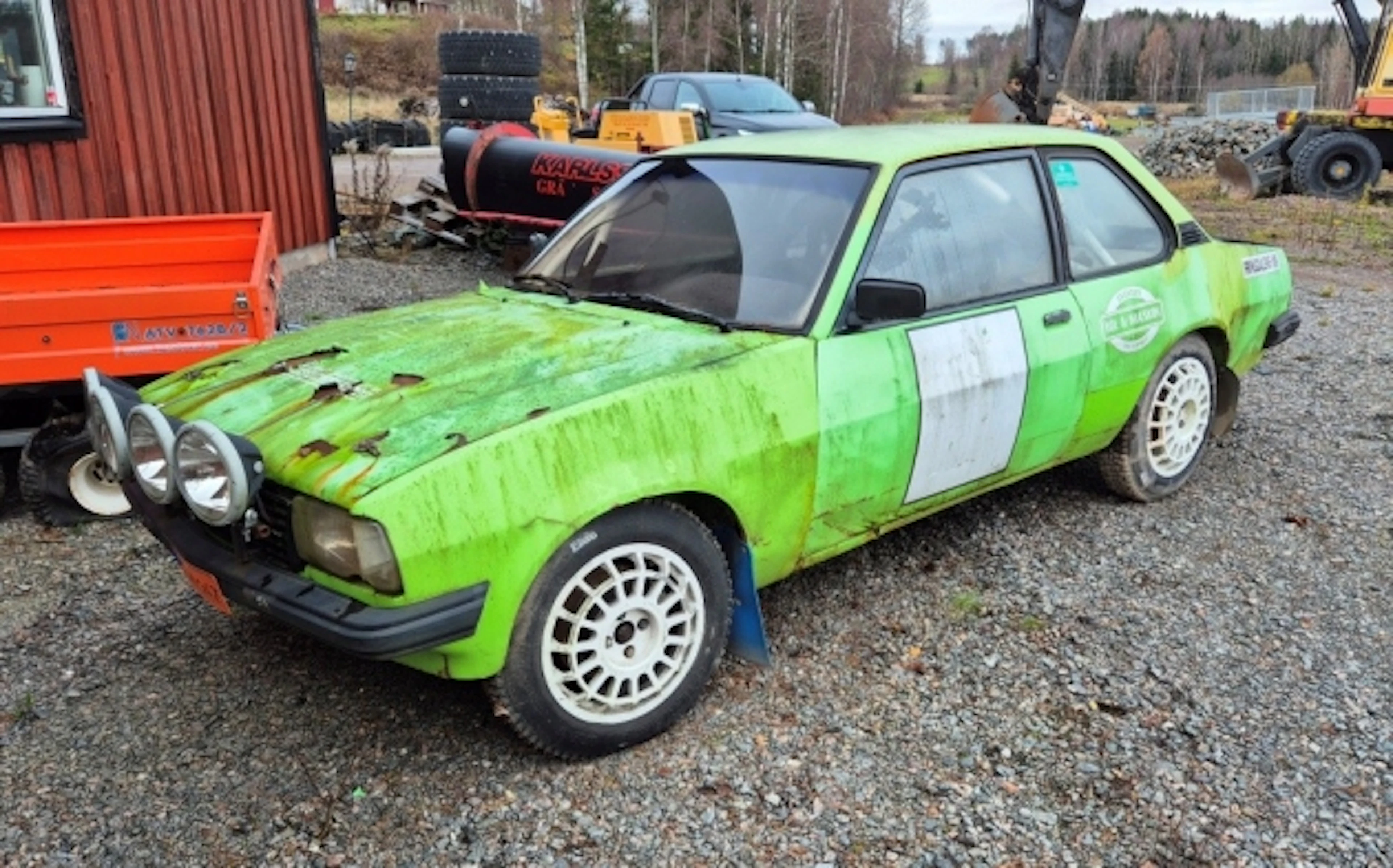 RALLYBIL OPEL ASCONA B GRUPP H