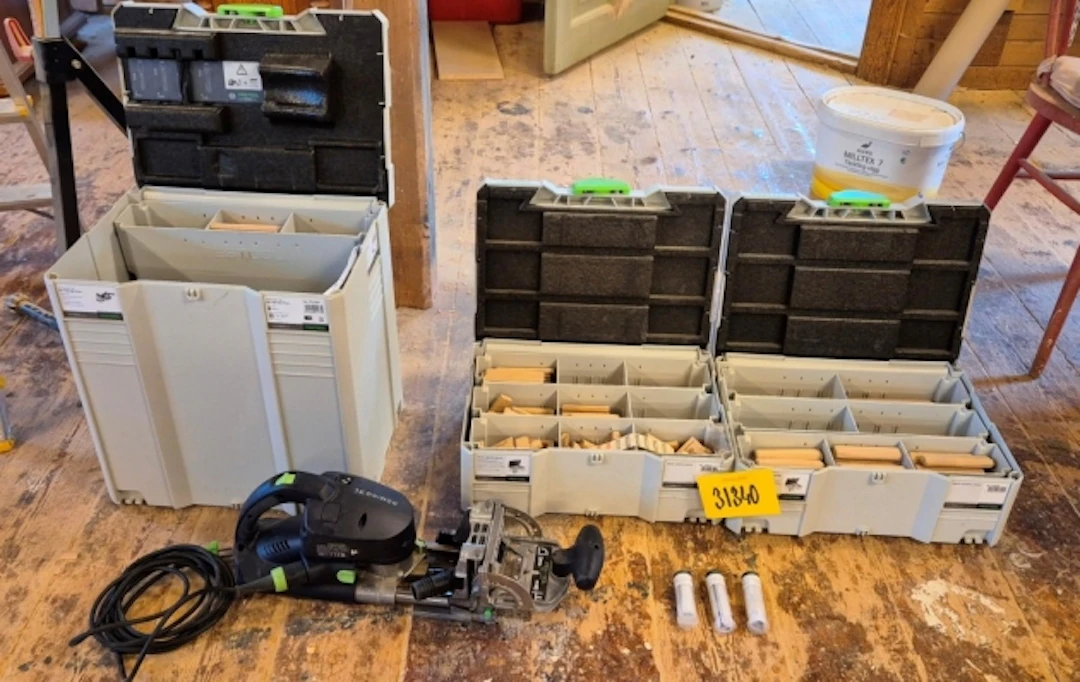 FÖRBINDNINGSFRÄS FESTOOL + SORTIMENT SKARVPLUGG