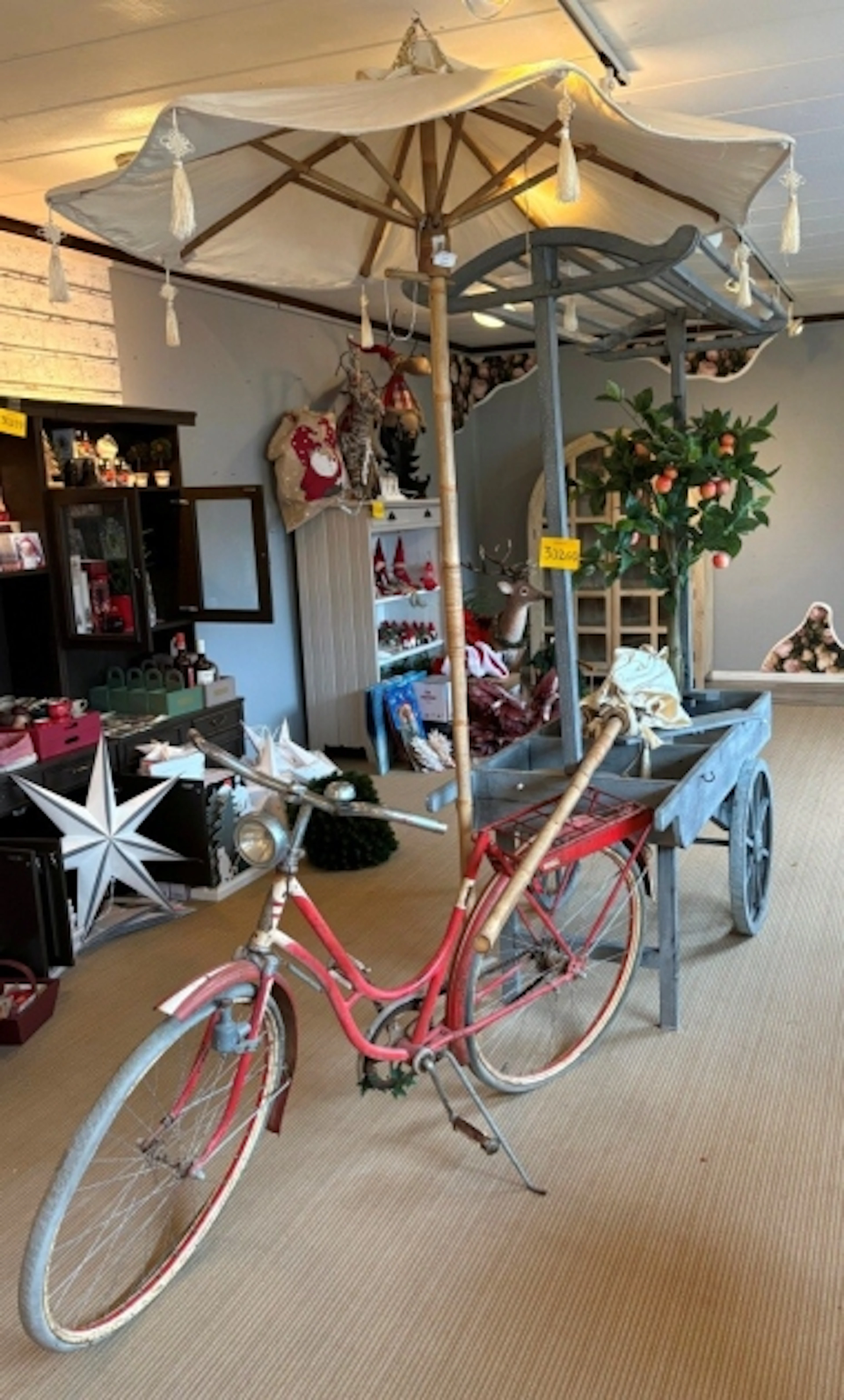 VAGN M.M. FÖR BUTIKSSKYLTNING