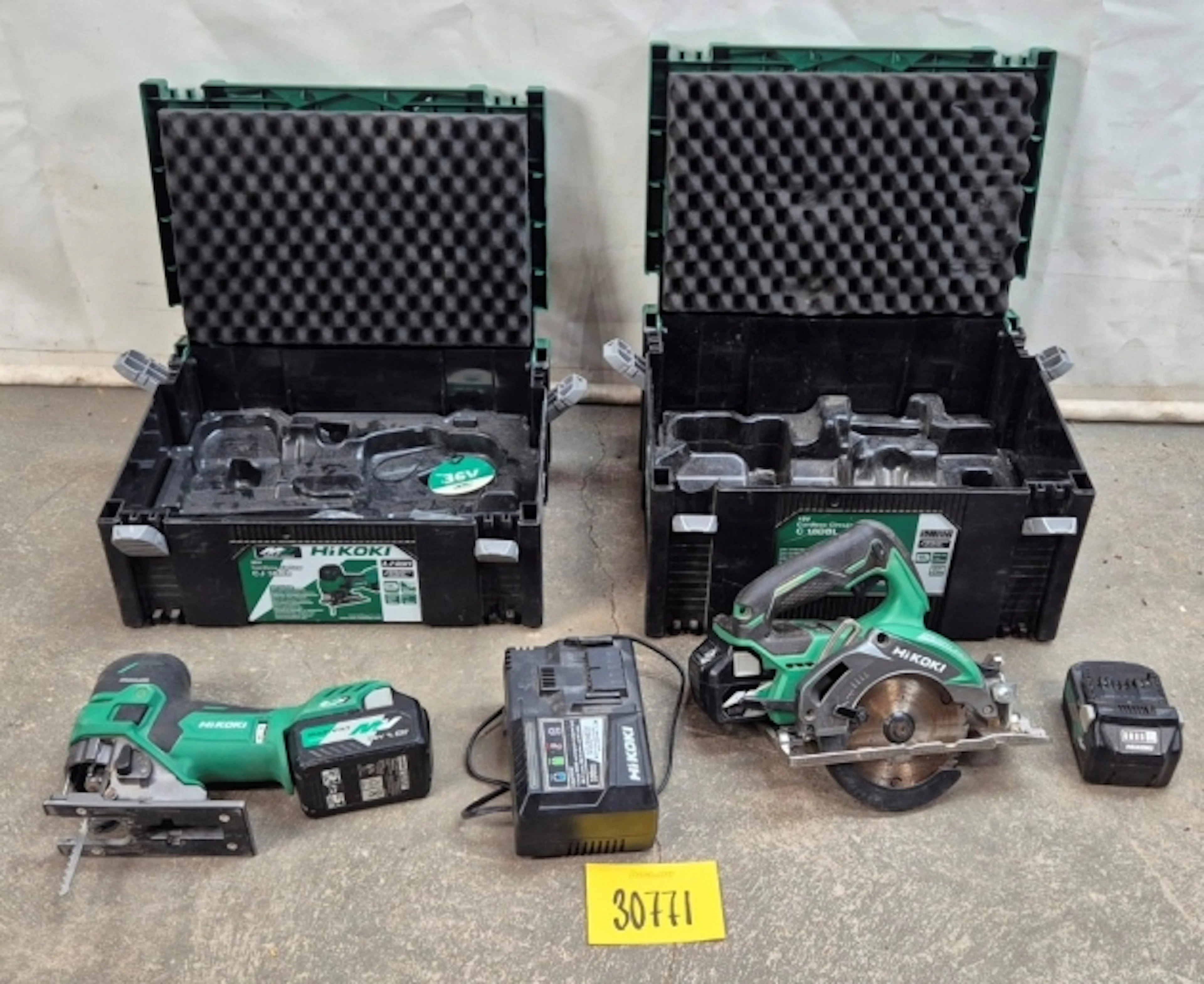 2ST BATTERIMASKINER 18V HIKOKI
