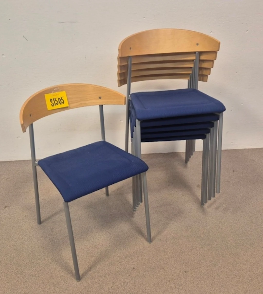 6ST STAPELBARA STOLAR KINNARPS