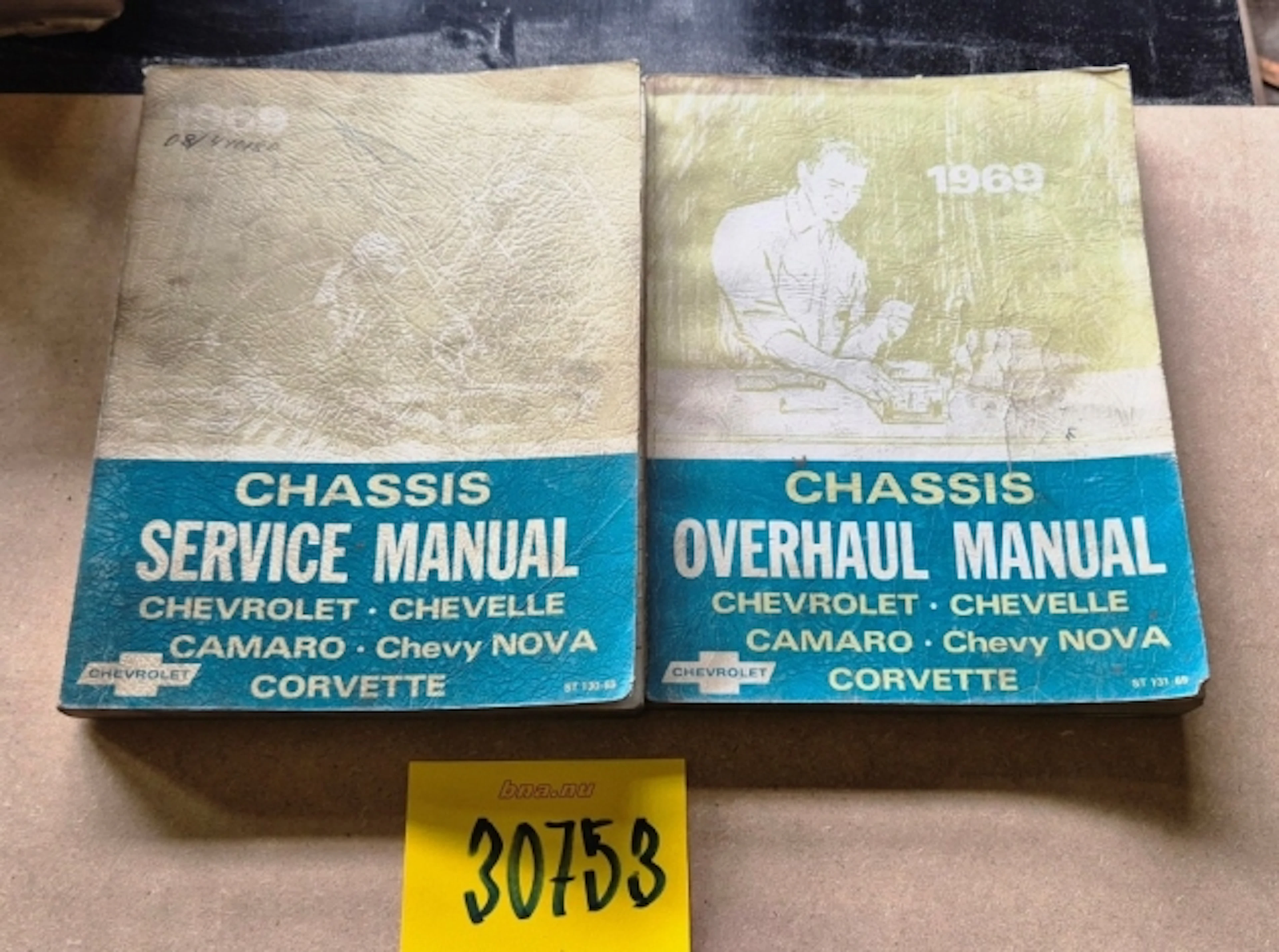 2ST SERVICEMANUALER CHEVROLET