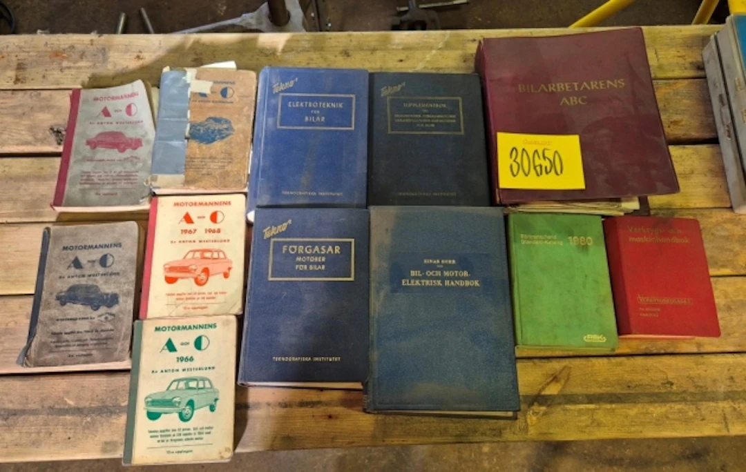 DIVERSE BIL-LITTERATUR M.M.