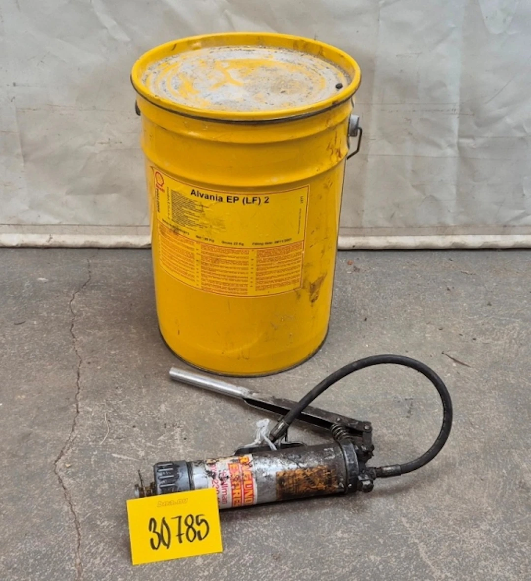 CA 18KG SMÖRJFETT + SPRUTA
